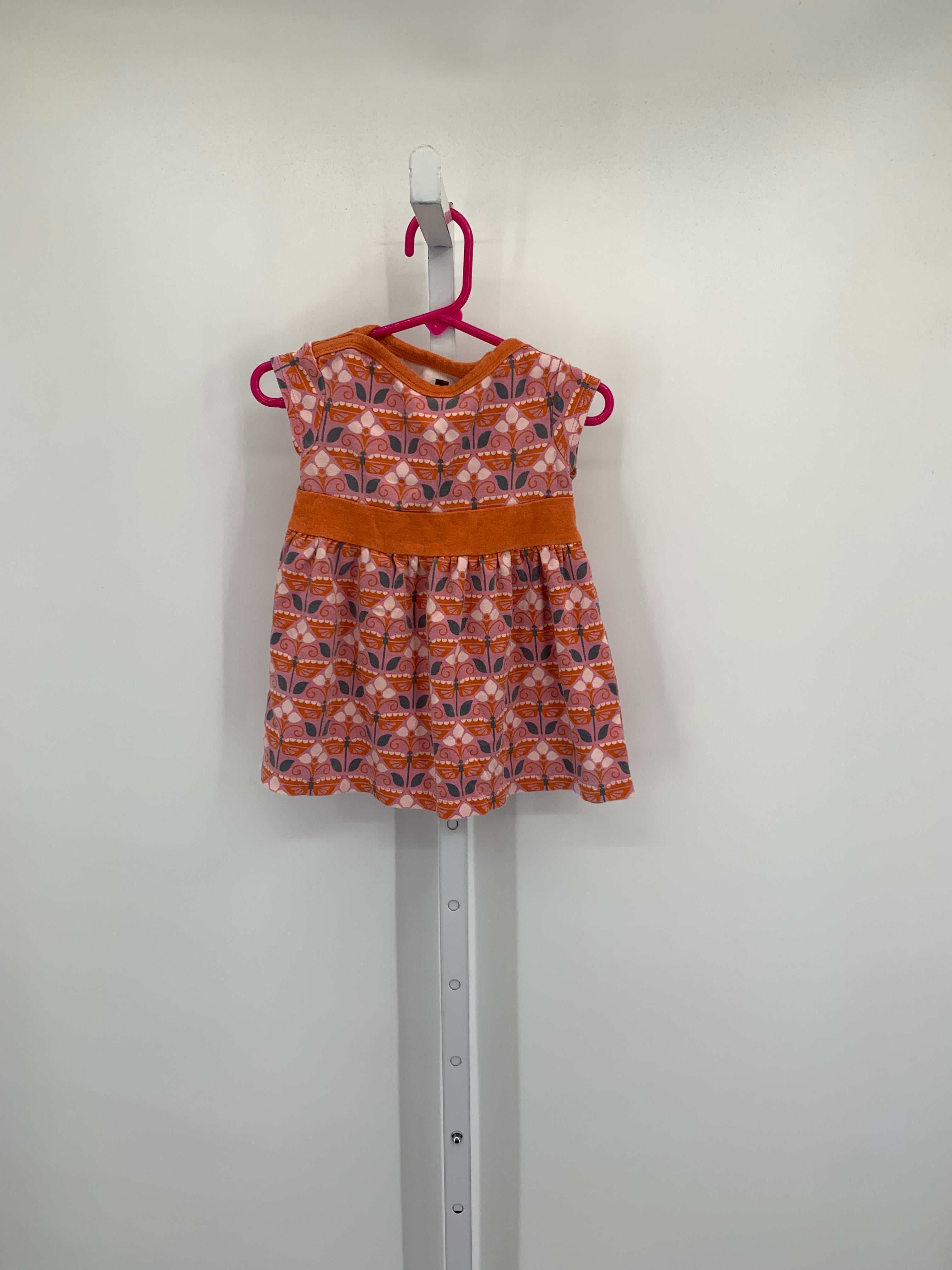 Tea Size 12-18 Months Girls Short Sleeve Dress