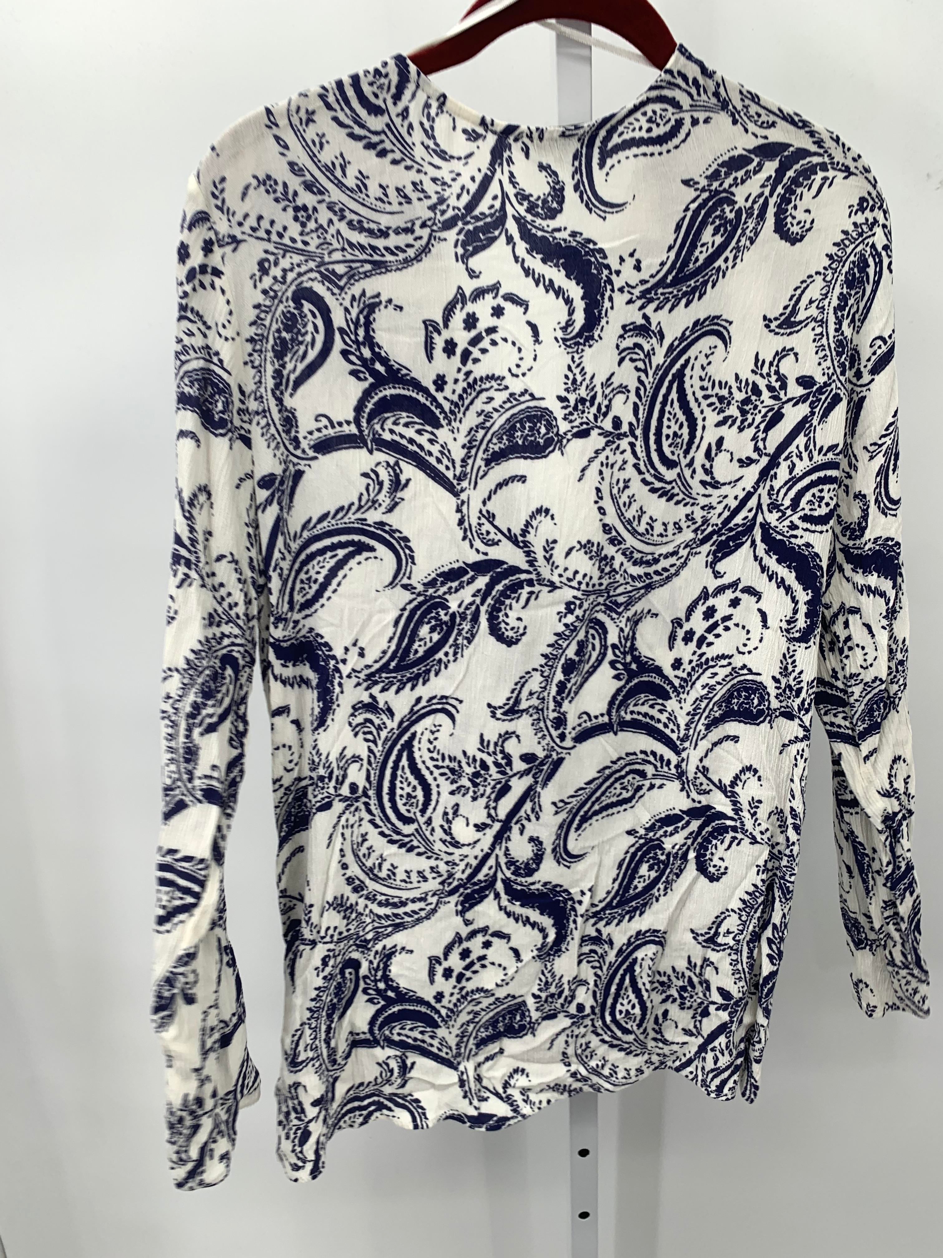 F&F Size 8 Misses Long Sleeve Shirt
