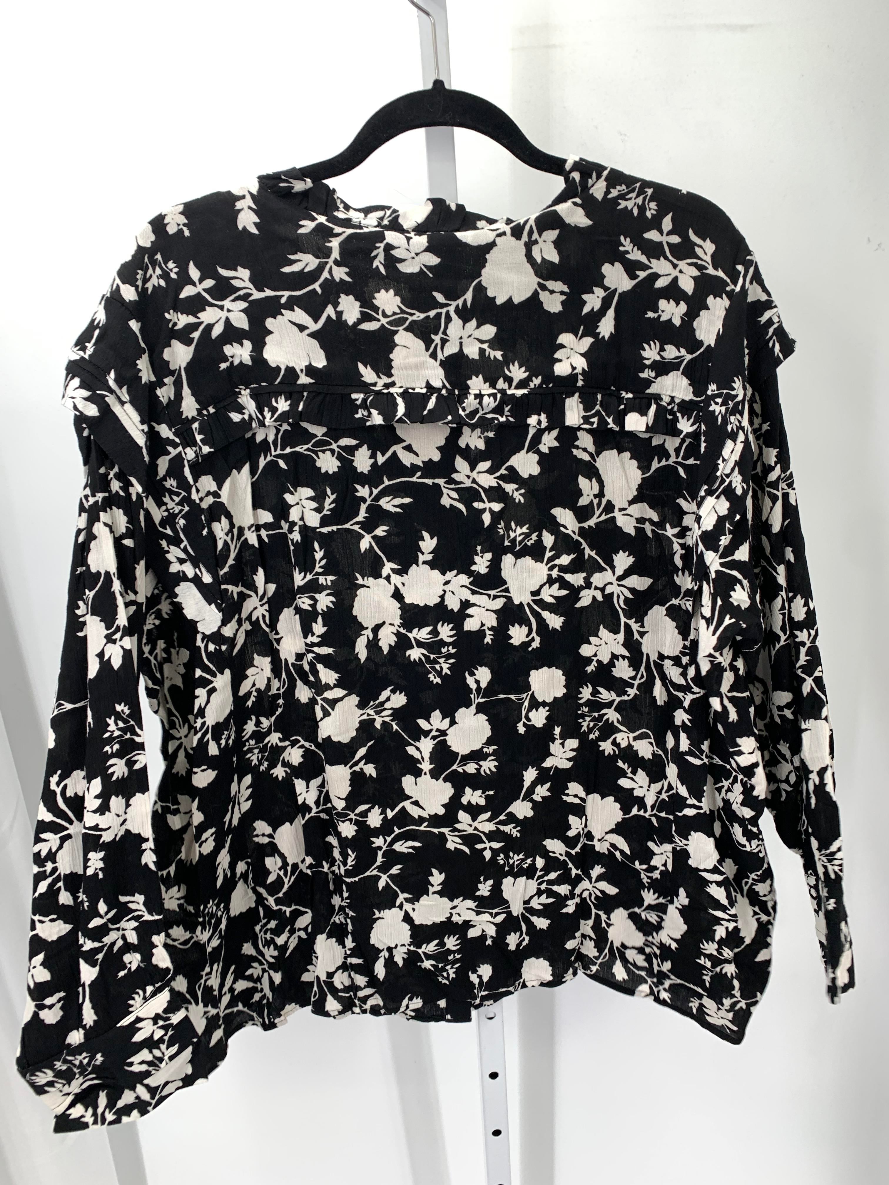 Size 1X Womens Long Sleeve Shirt
