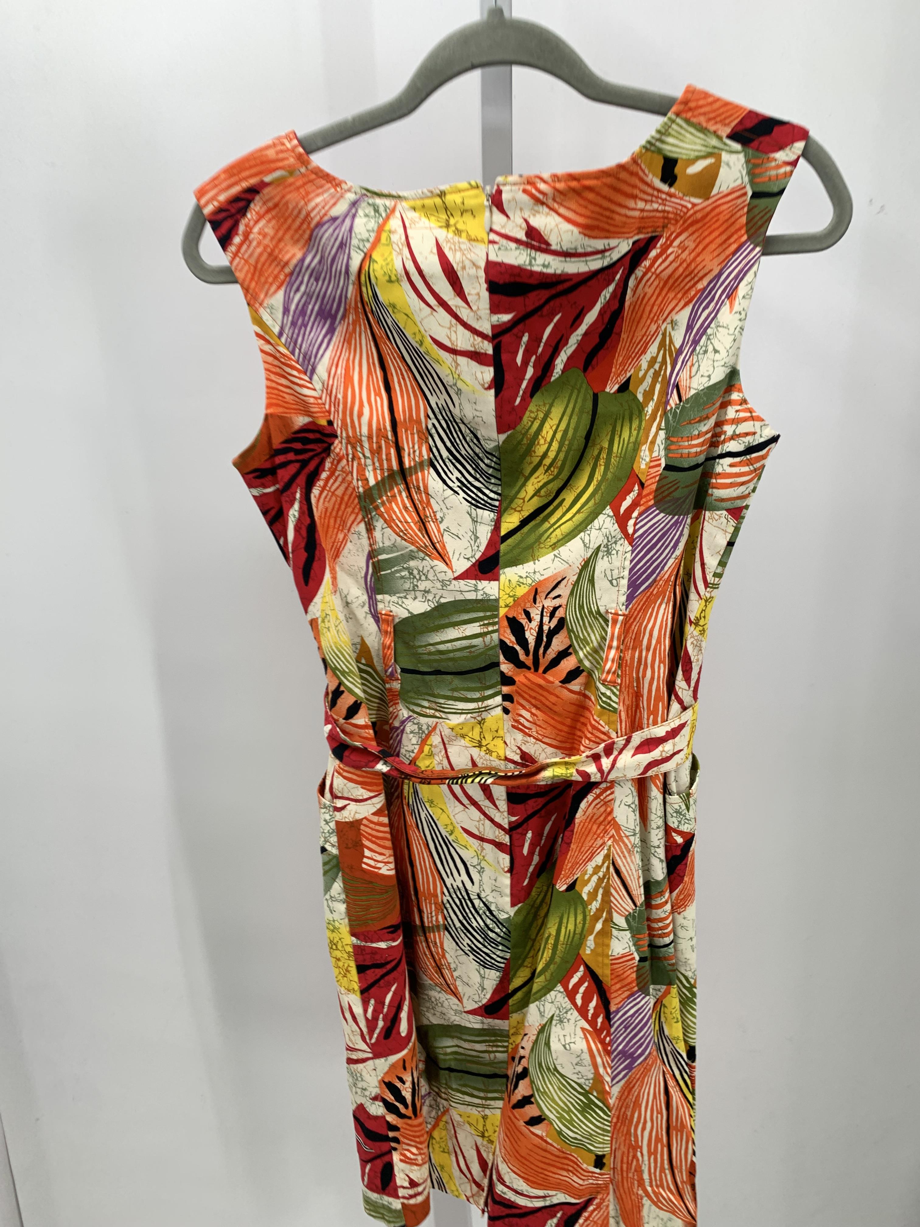 Ellen Tracy Size 4 Misses Sleeveless Dress