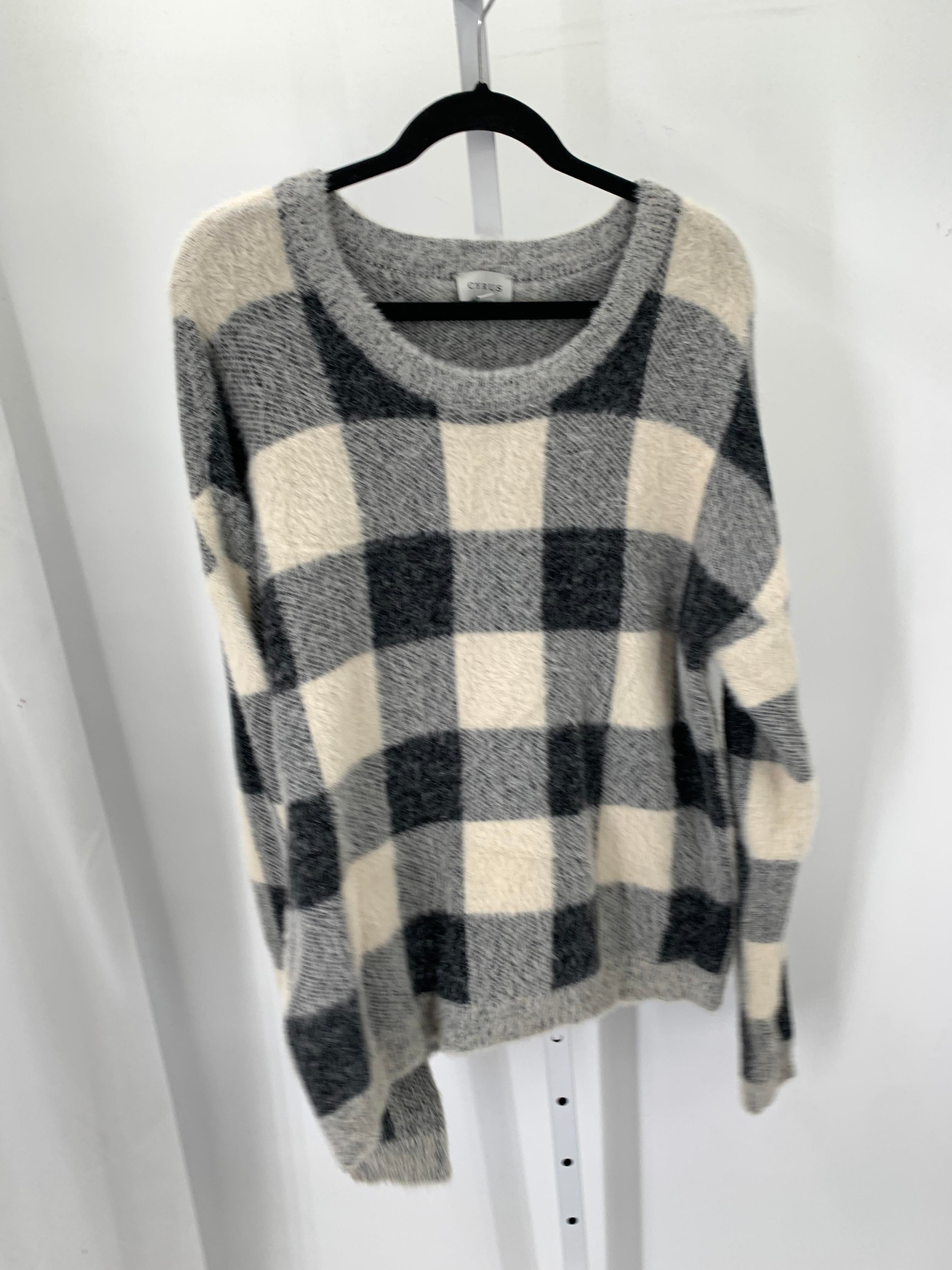 cyrus Size Large Misses Long Slv Sweater