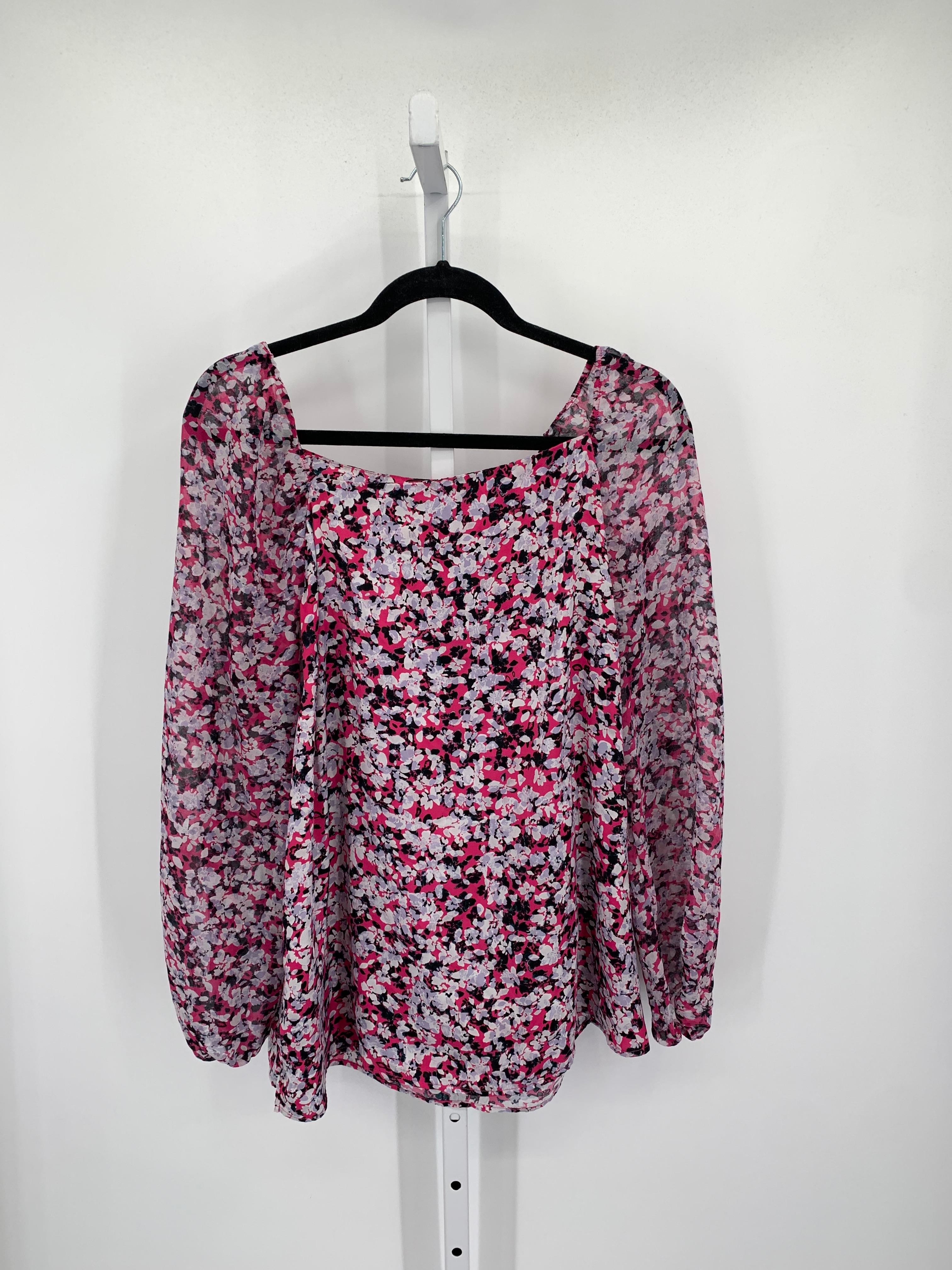 Apt. 9 Size Extra Large Misses Long Sleeve Shirt