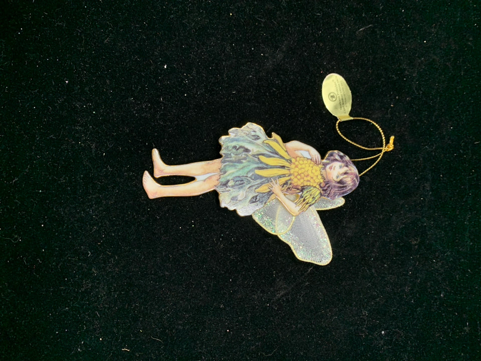 THE RAGWORT FAIRY PORCELAIN ORNAMENT.