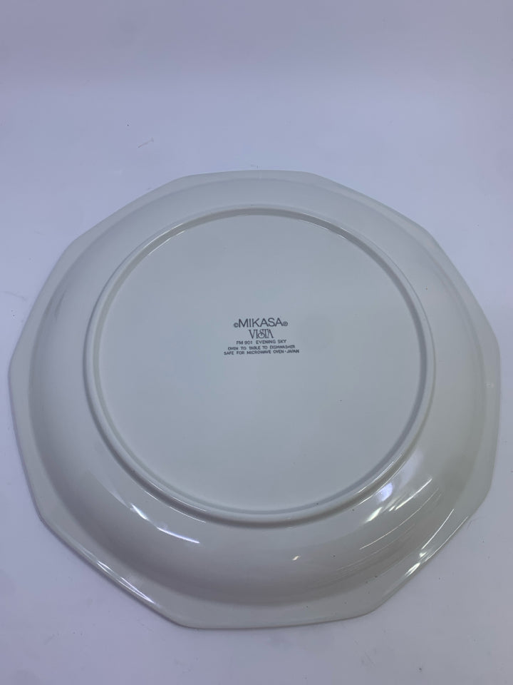 VISTA EVENING SKY PLATE W/SOFT PASTELS.