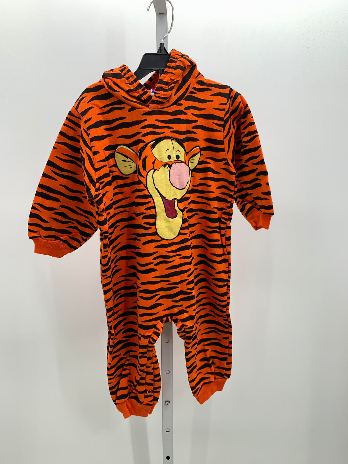 HOODED TIGGER ZIP KNIT