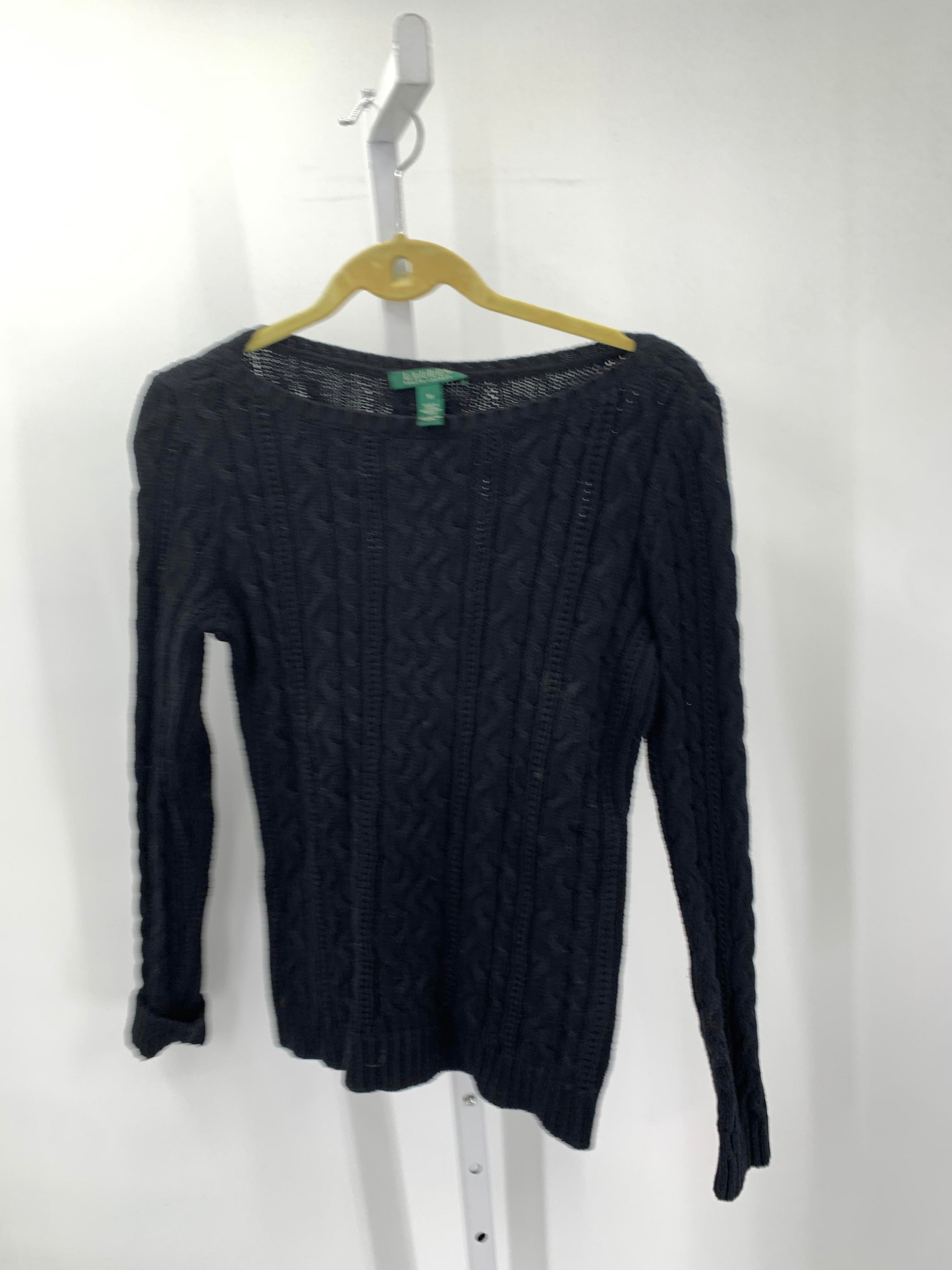 Ralph Lauren Size Medium Misses Long Slv Sweater