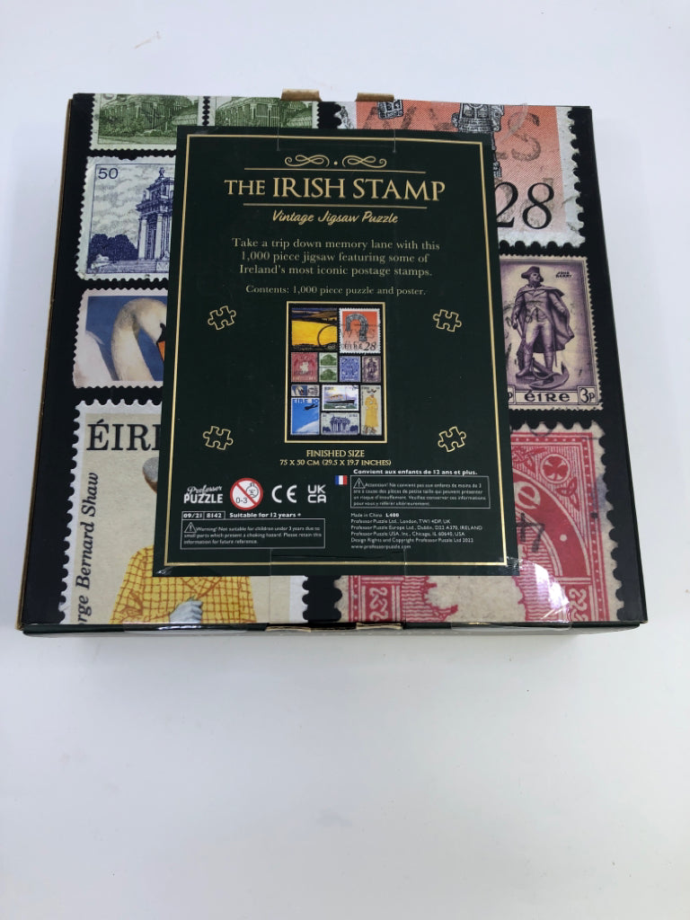 NIB IRISH STAMP PUZZLE.