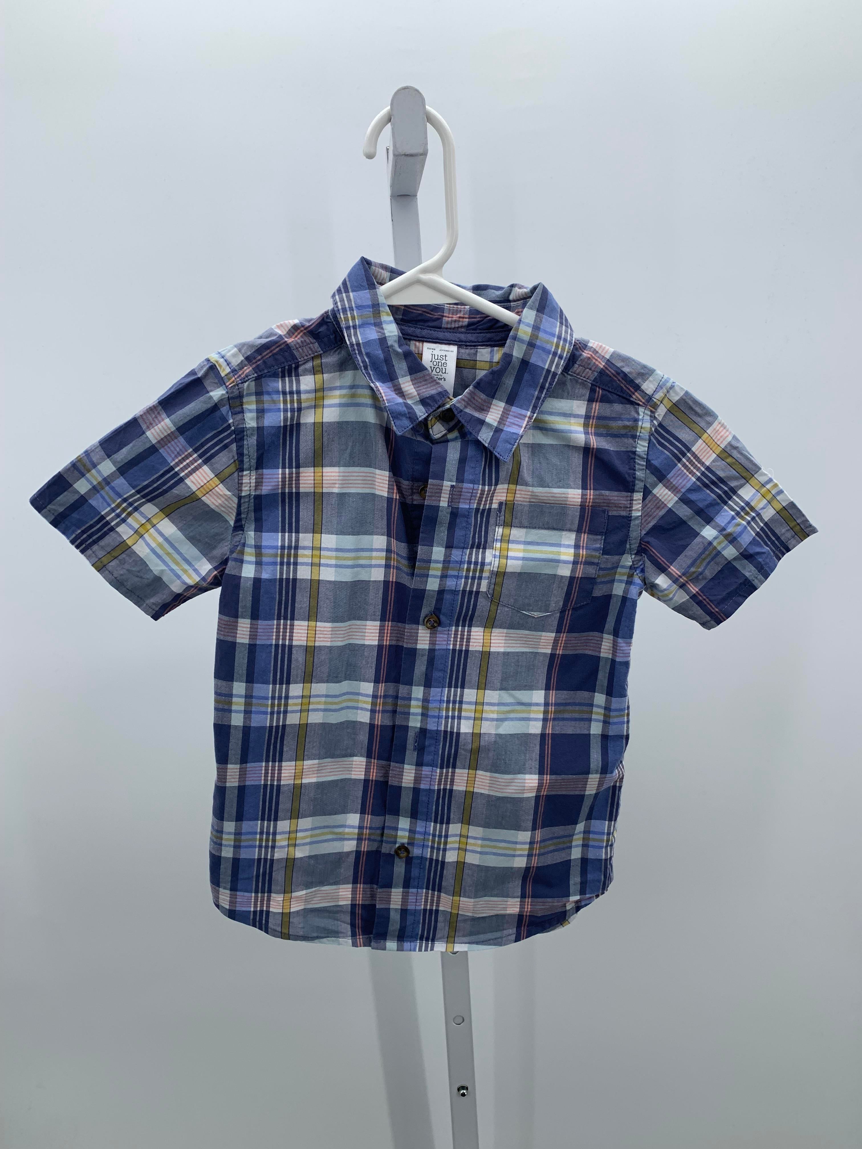 PLAID BTN DOWN