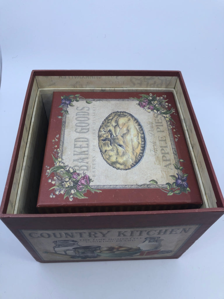 3 PRIMITIVE STYLE NESTING BOXES W/ DIVIDED REMOVABLE INSERTS.