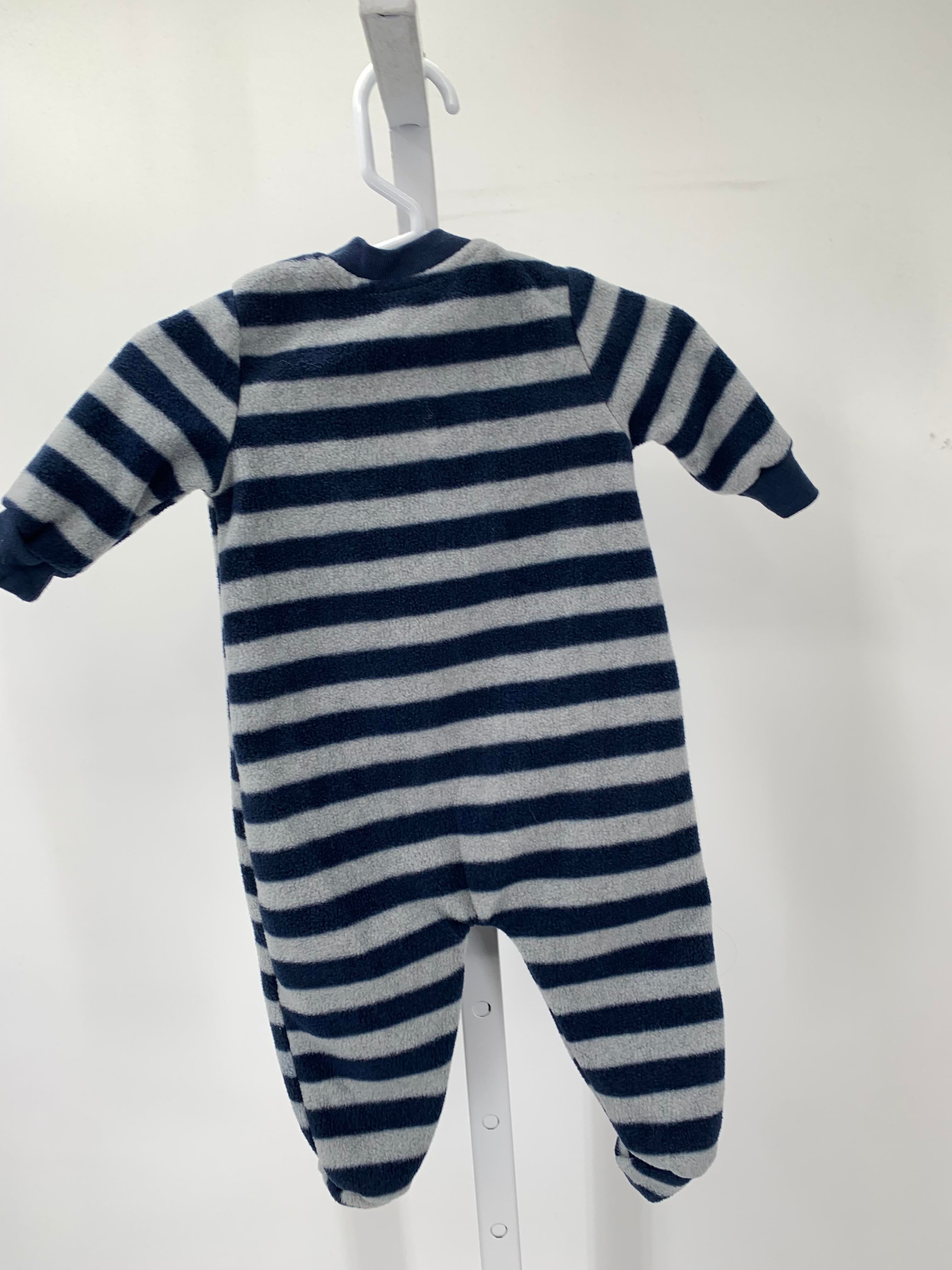 GREY STRIPES DINO FLEECE
