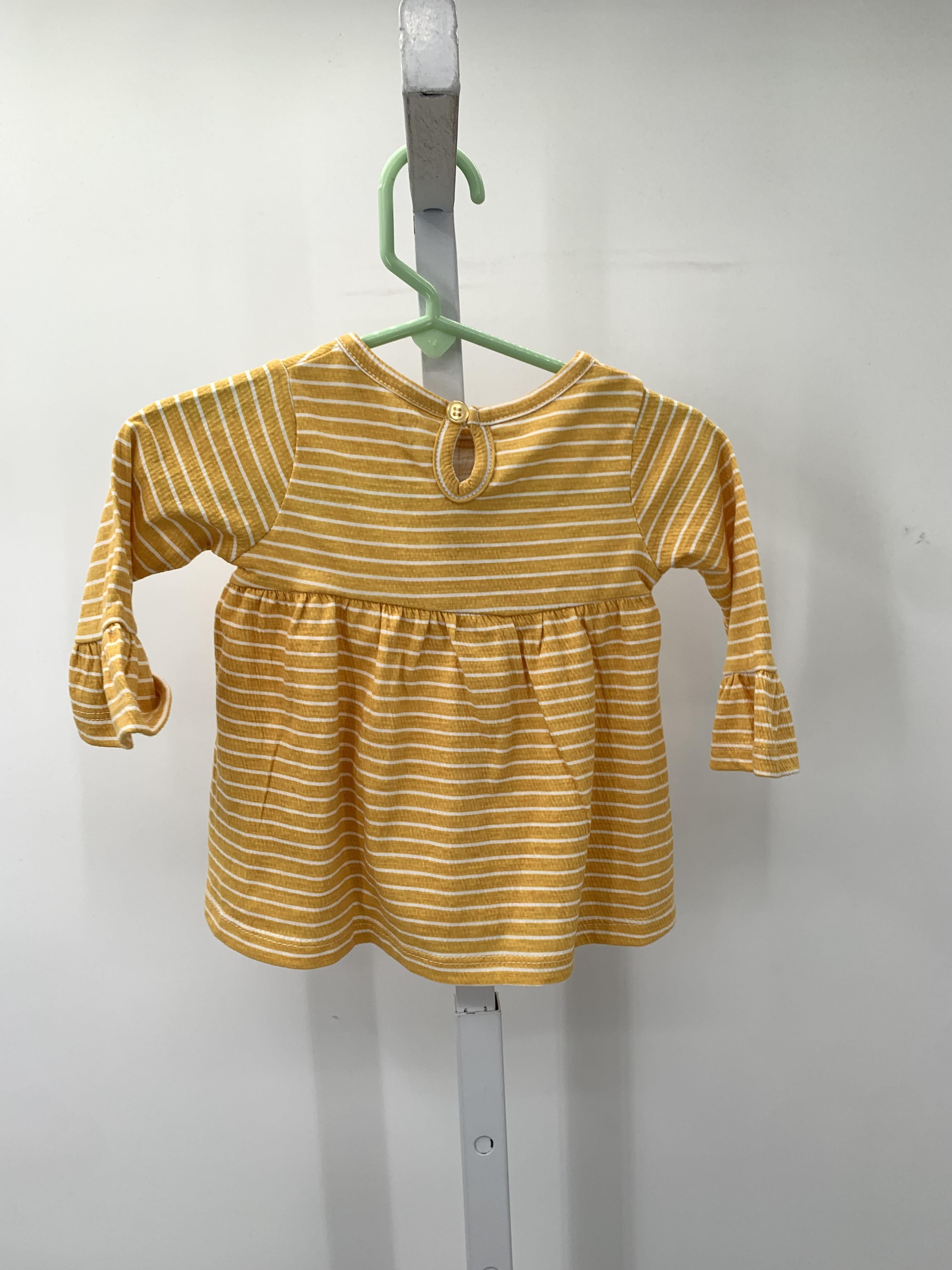 Size 6 Months Girls Long Sleeve Shirt