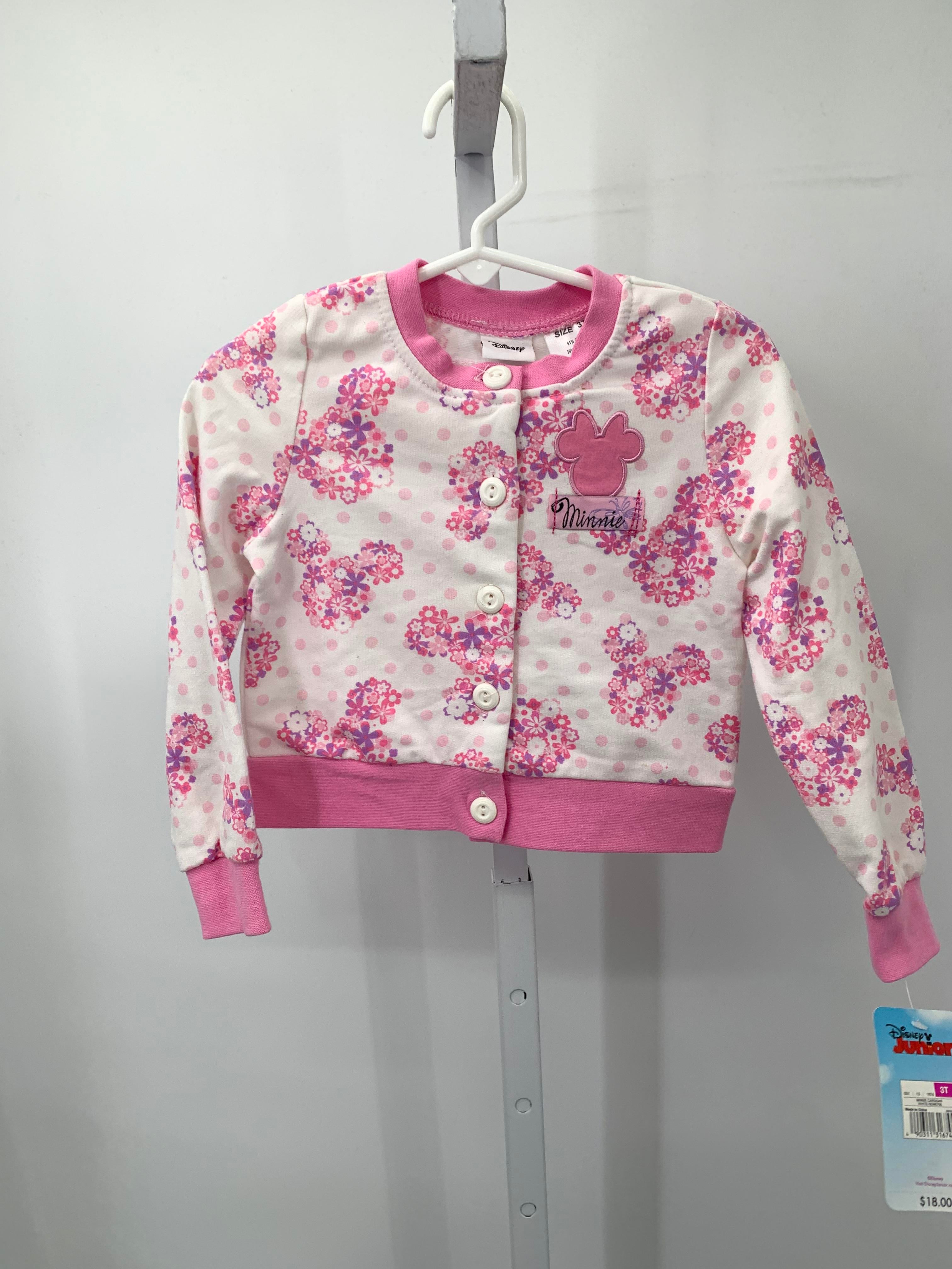 Disney Size 3T Girls Sweat Jacket