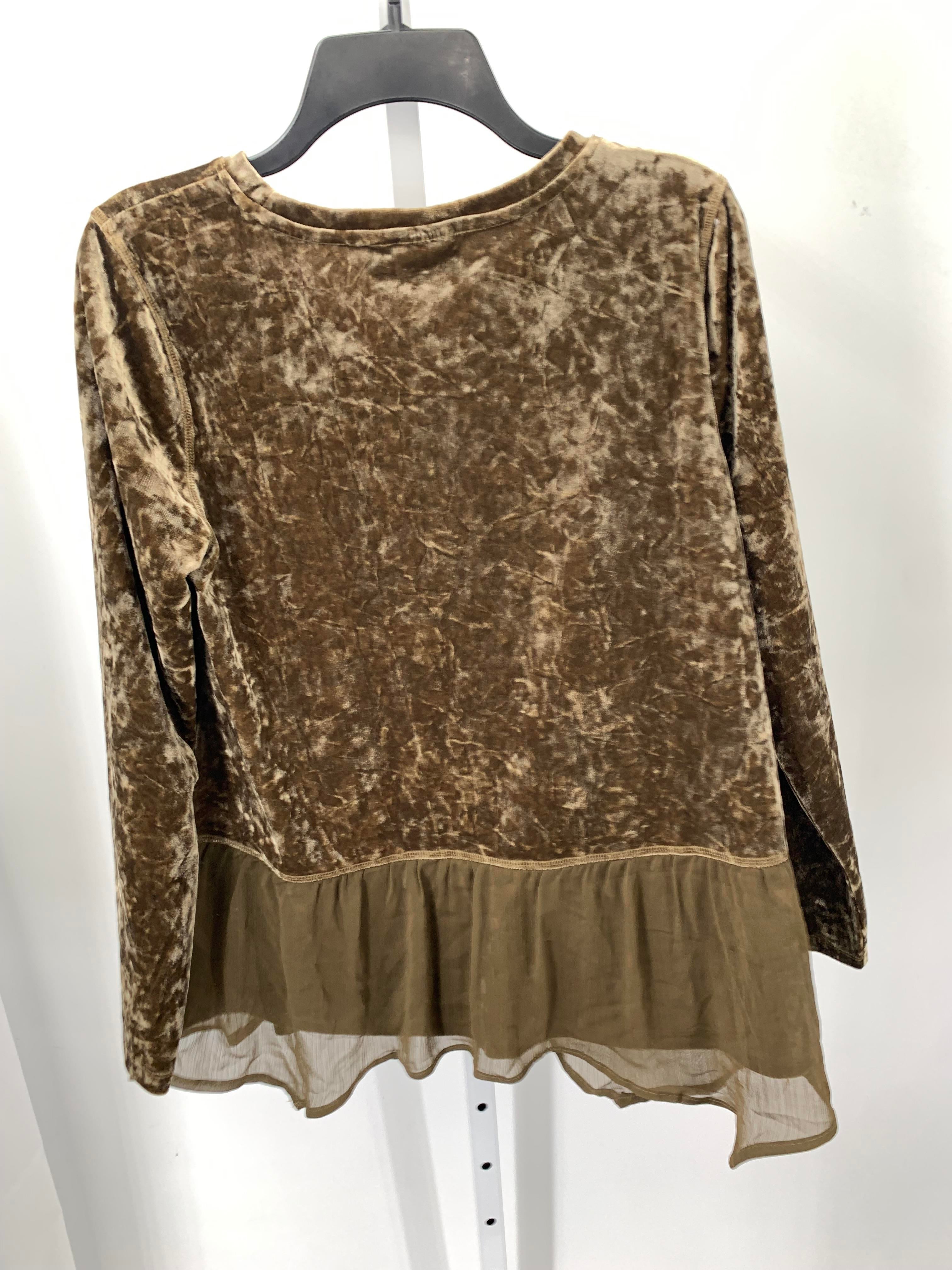 LOGO Size Extra Large Misses Long Sleeve Shirt