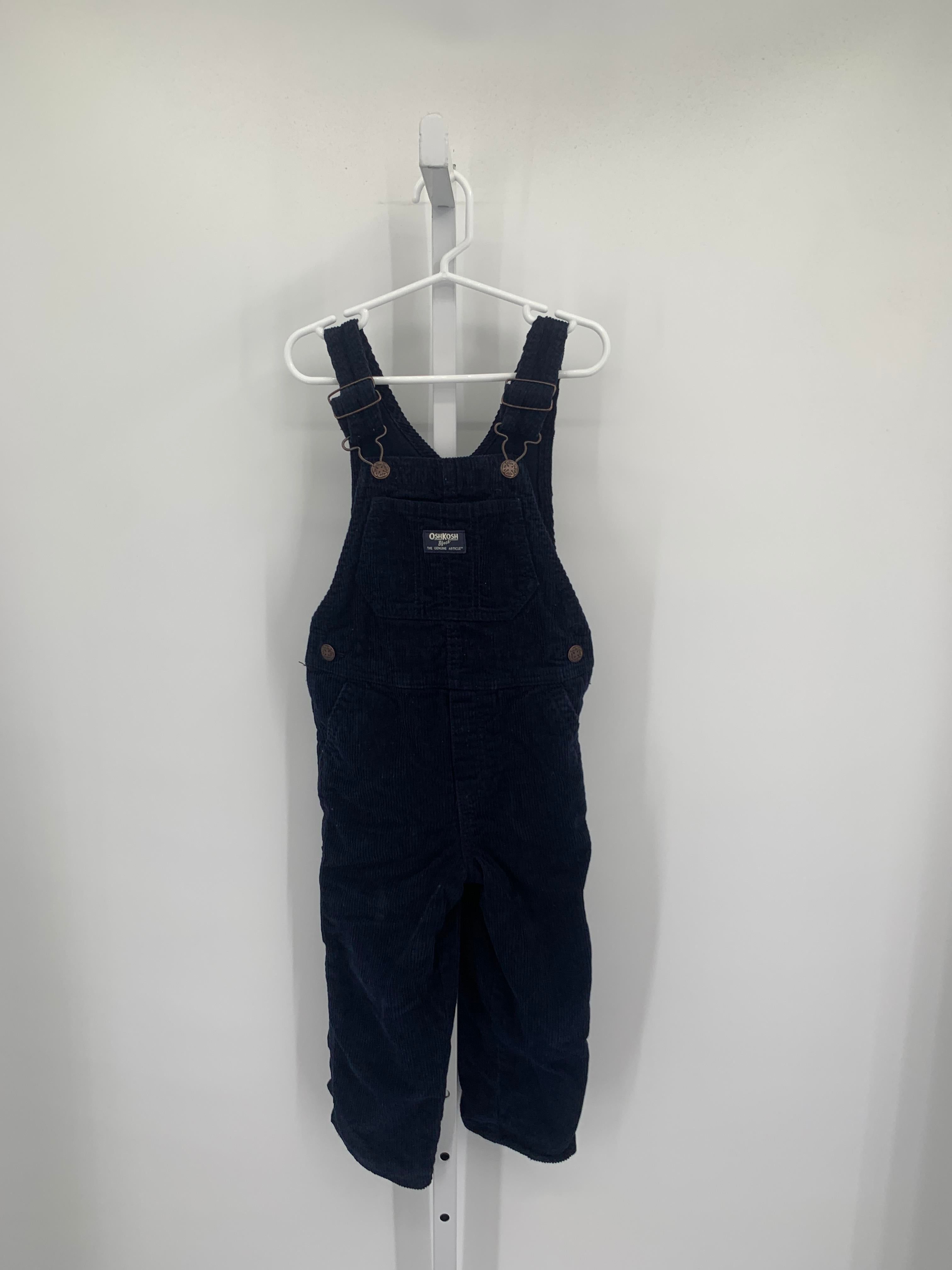 CORDUROY LINED OVERALLS