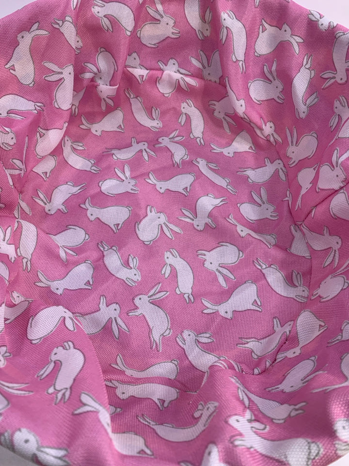 PURPLE BASKET W/ PINK BUNNY LINER.