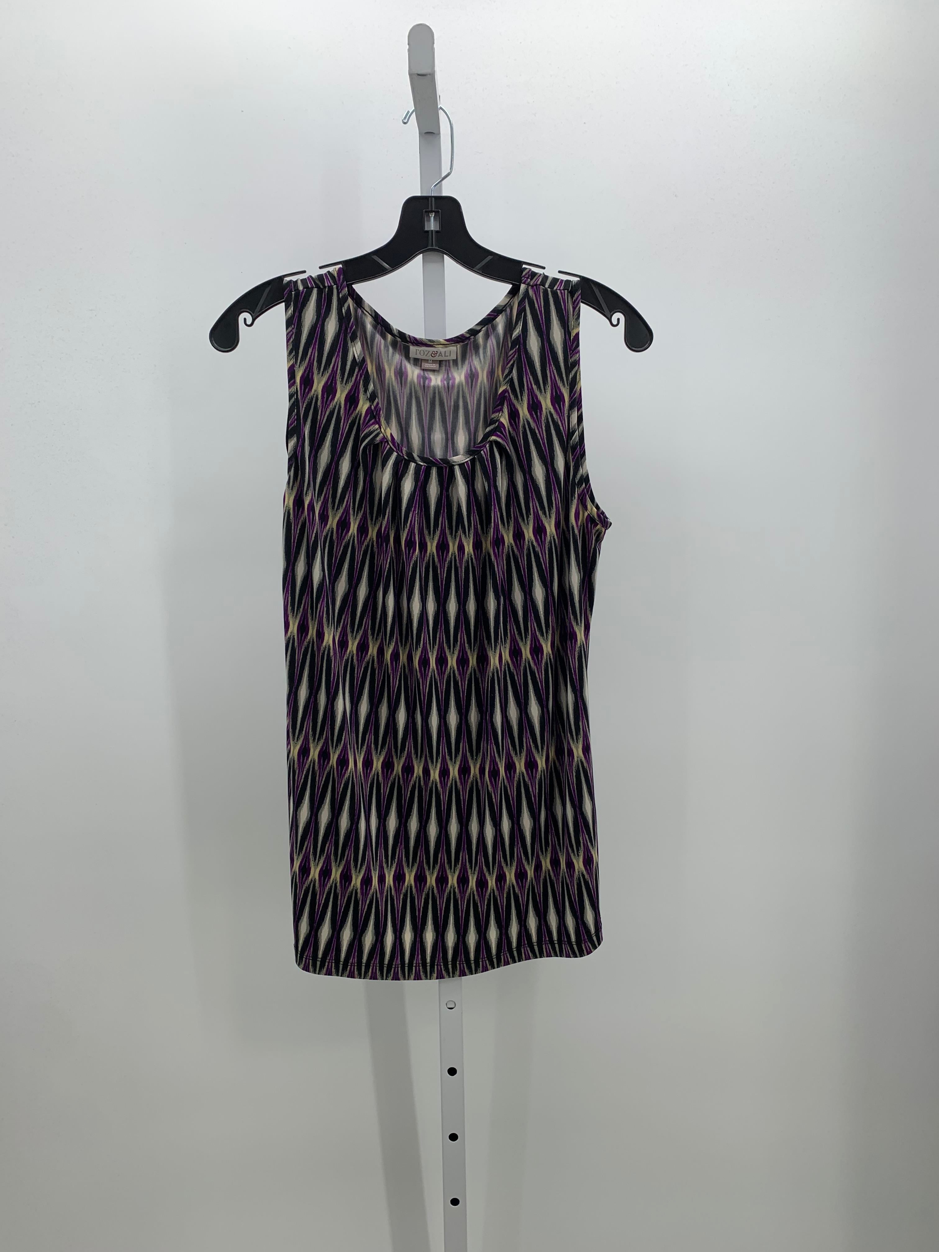 Roz & Ali Size Medium Misses Sleeveless Shirt