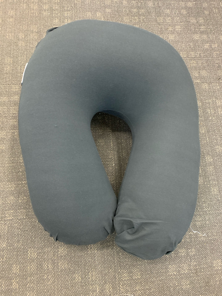 YOGIBO DK GREY BACK SUPPORT PILLOW.