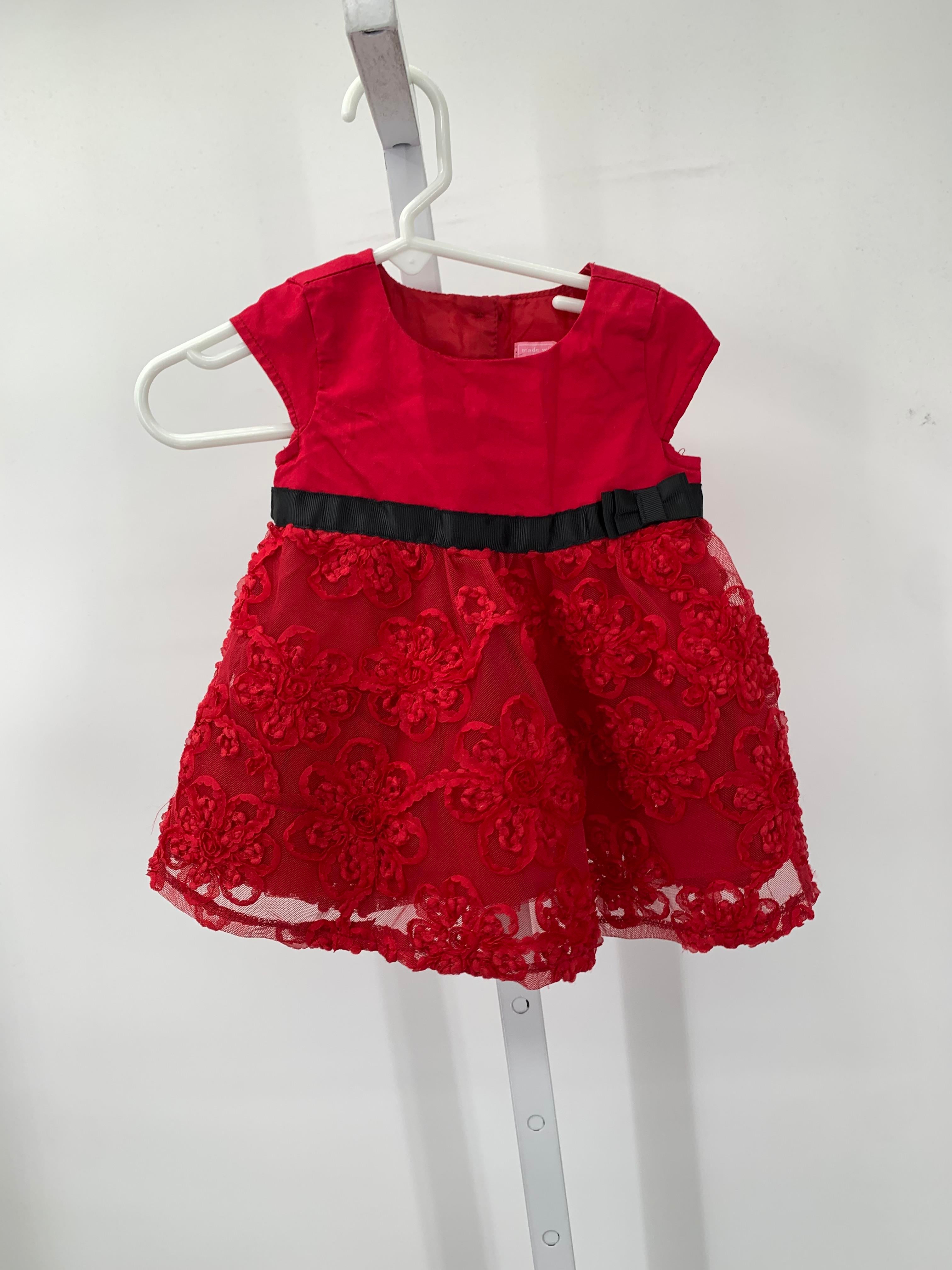 Children's Place Size 3-6 Months Girls Short Sleeve Dress