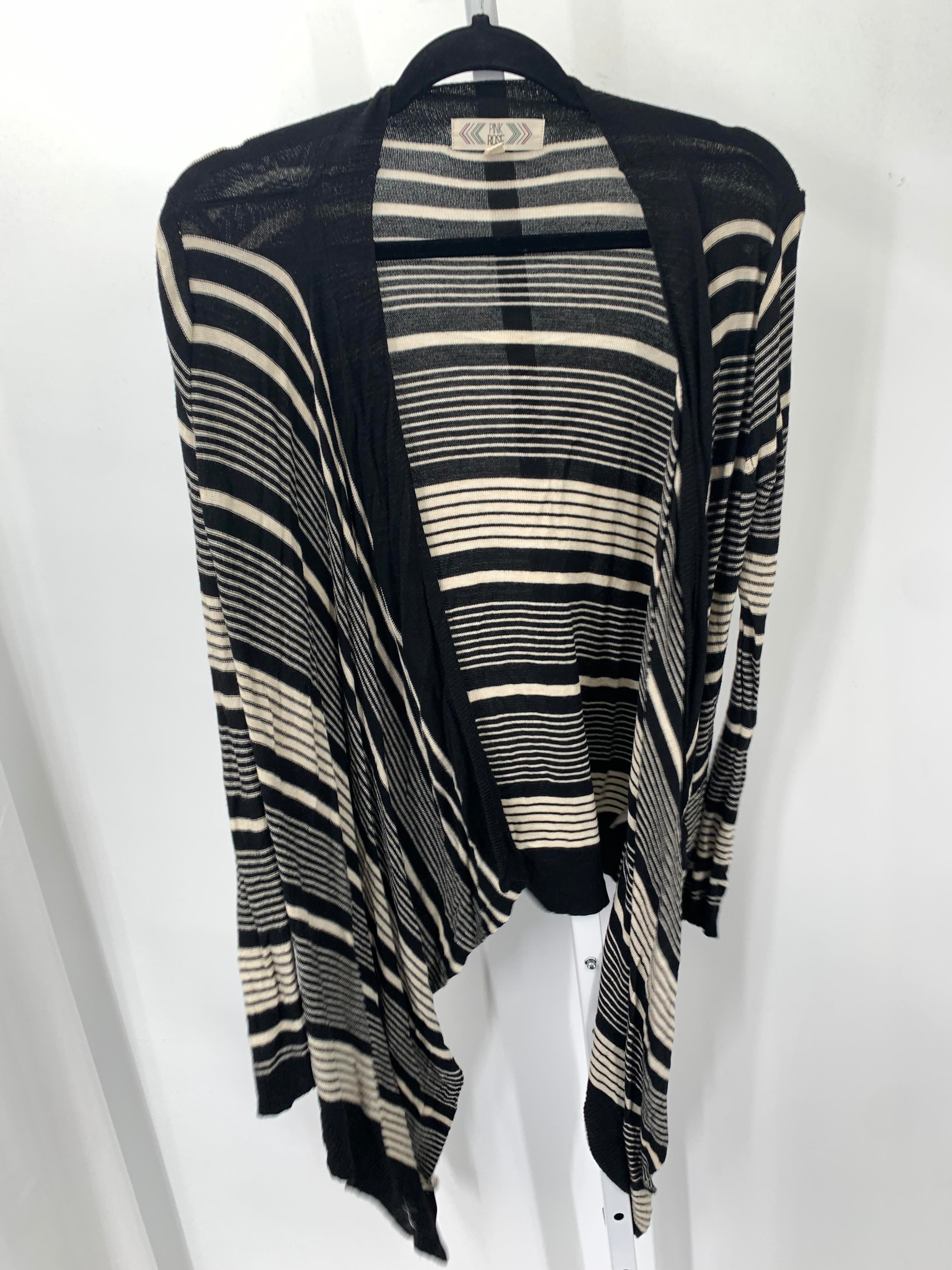 Pink Rose Size Large Juniors Cardigan