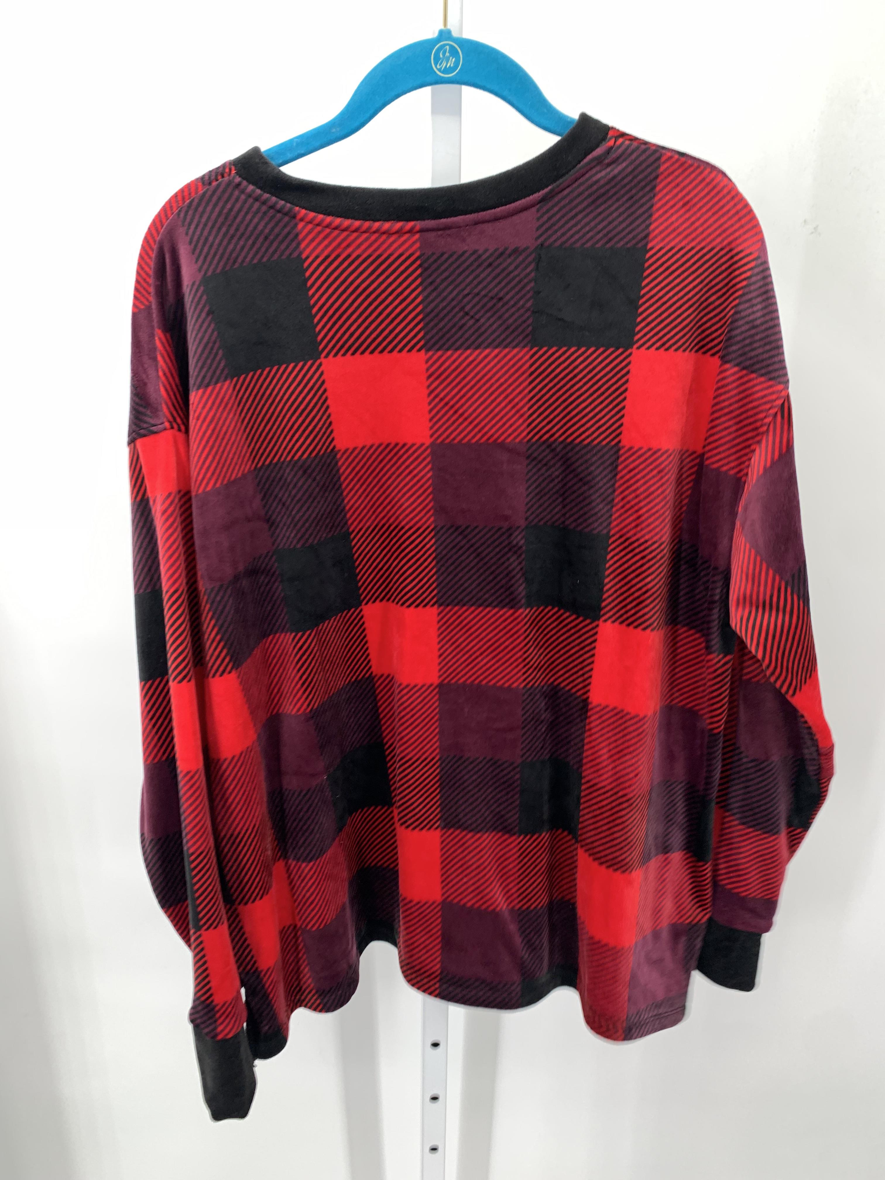 Cuddl Duds Size Large Misses Long Sleeve Shirt