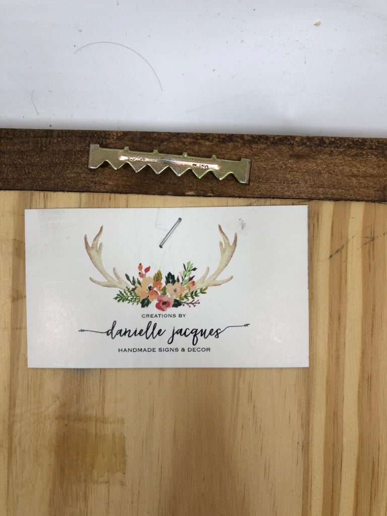 FARM TO TABLE WALL HANGING.