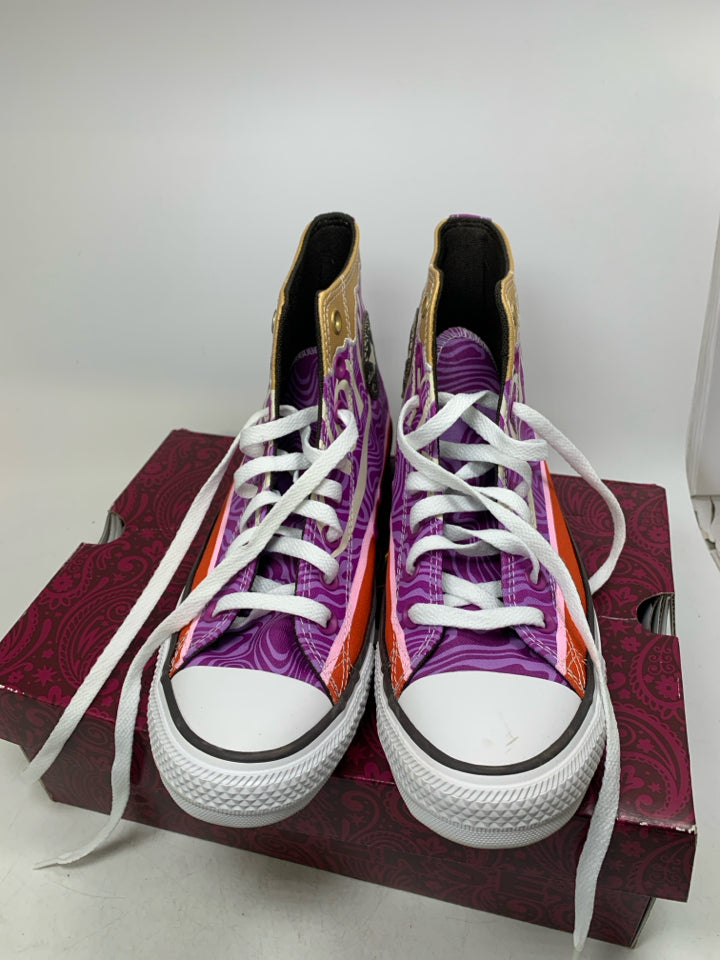 Converse Willy Wonka Hi Top Shoes (Men-7, Wom-9)- With Box *Gently Used