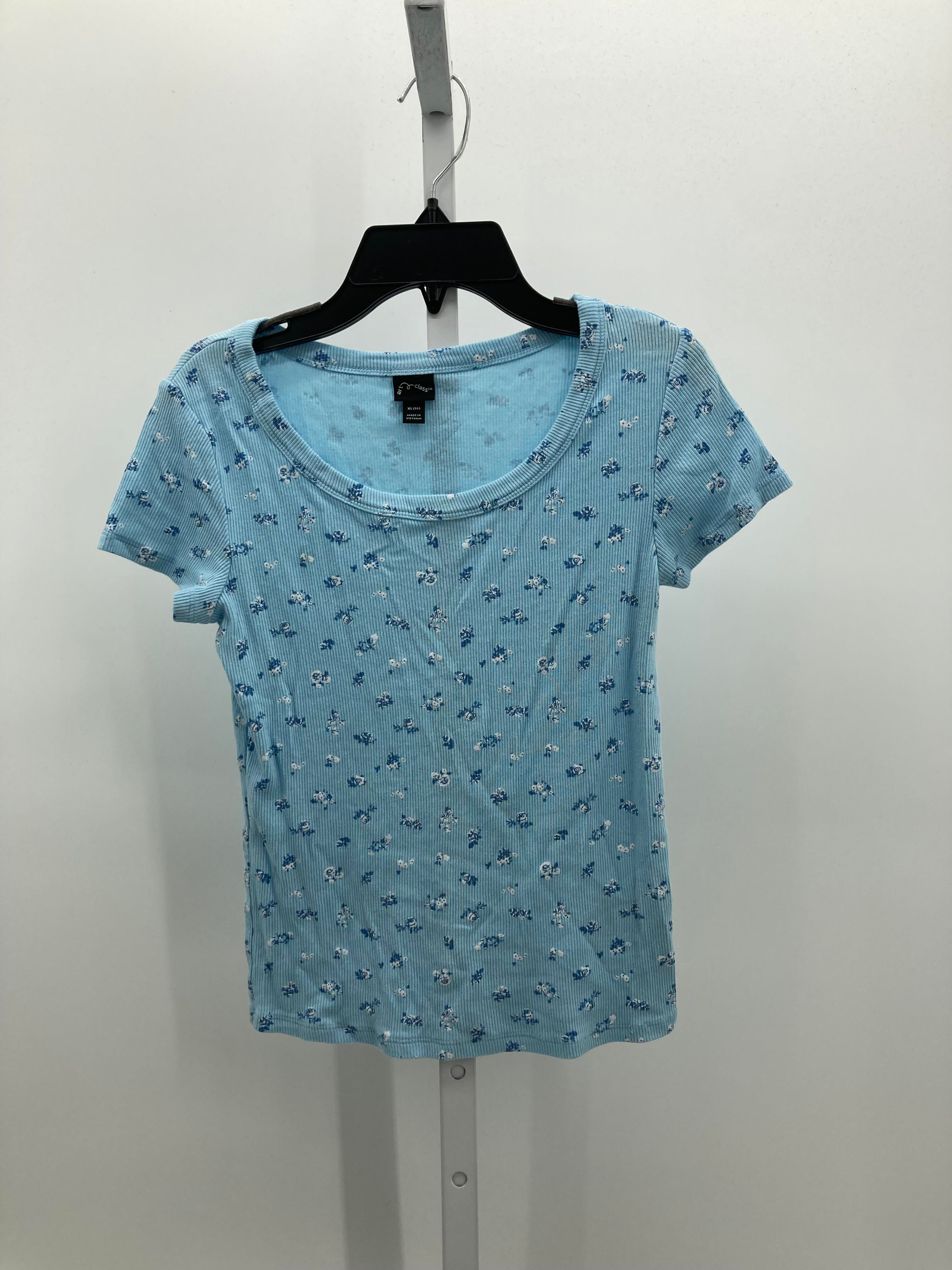 Art Class Size 14 Girls Short Sleeve Shirt