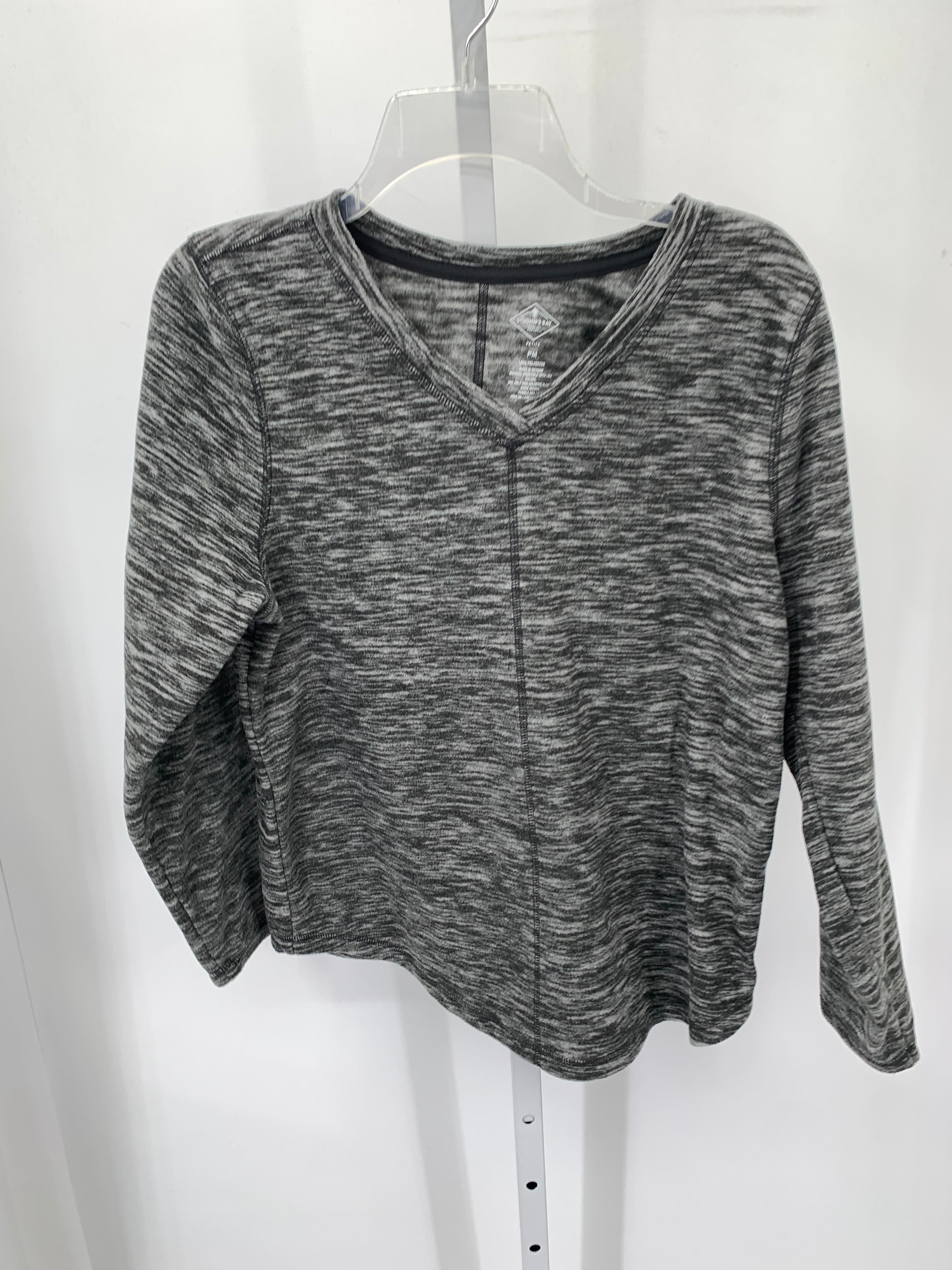 St. Johns Bay Size Medium Petite Petite Long Sleeve Shirt
