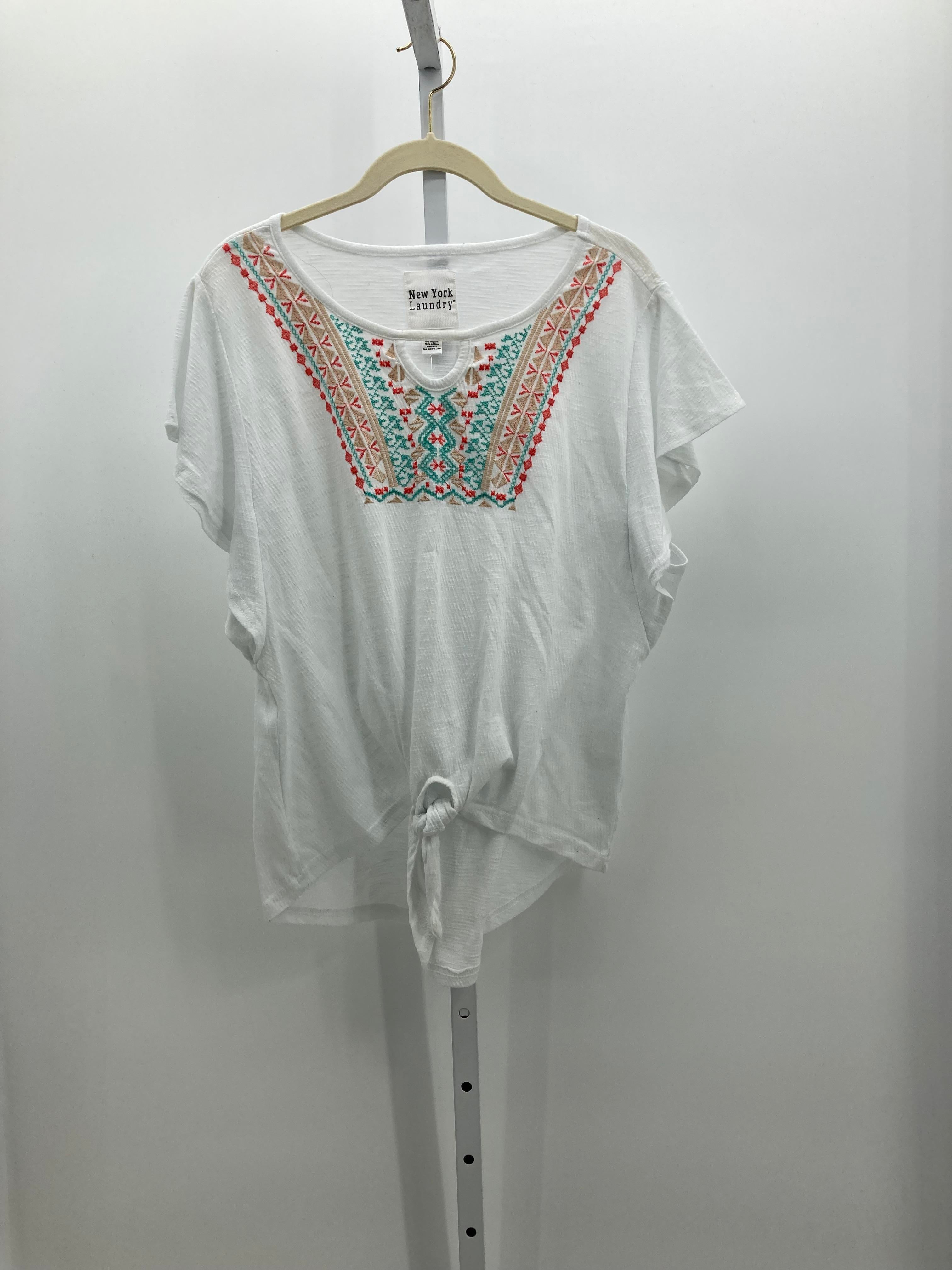 Size 1X Womens Short Sleeve Shirt