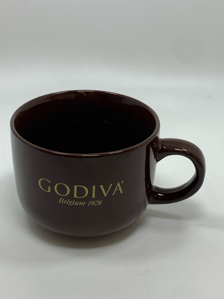 GODIVA MUG.