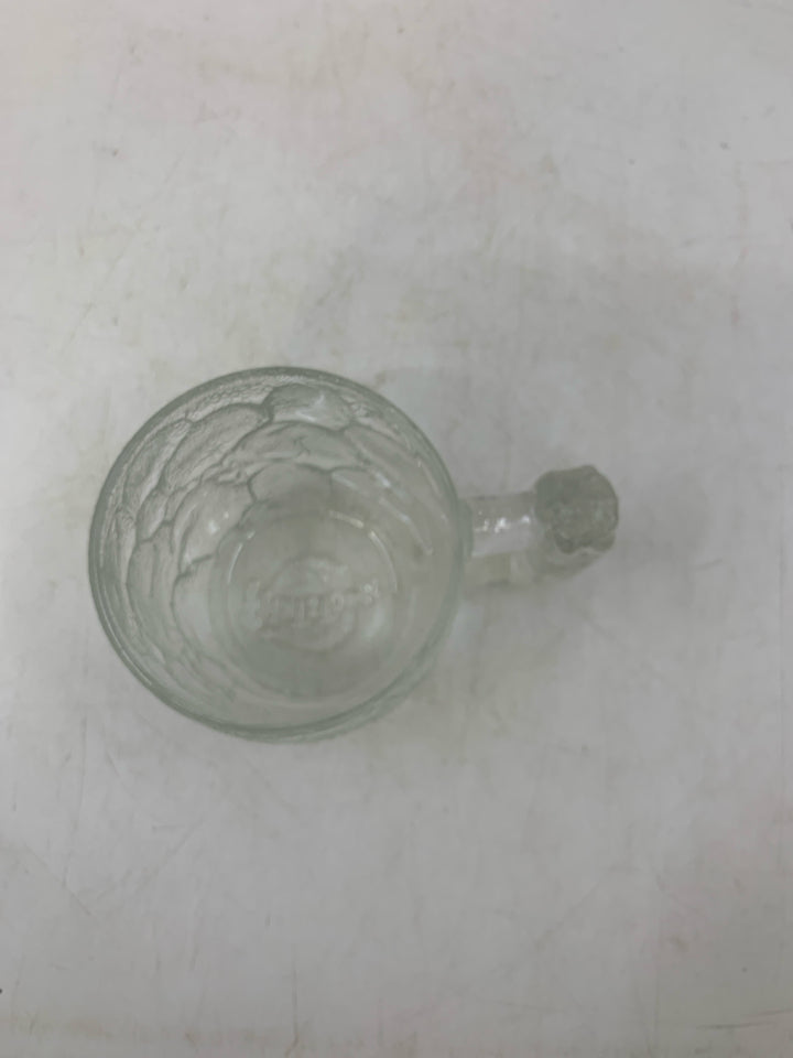 VTG FLINTSTONES ROCKY ROAD GLASS MUG.