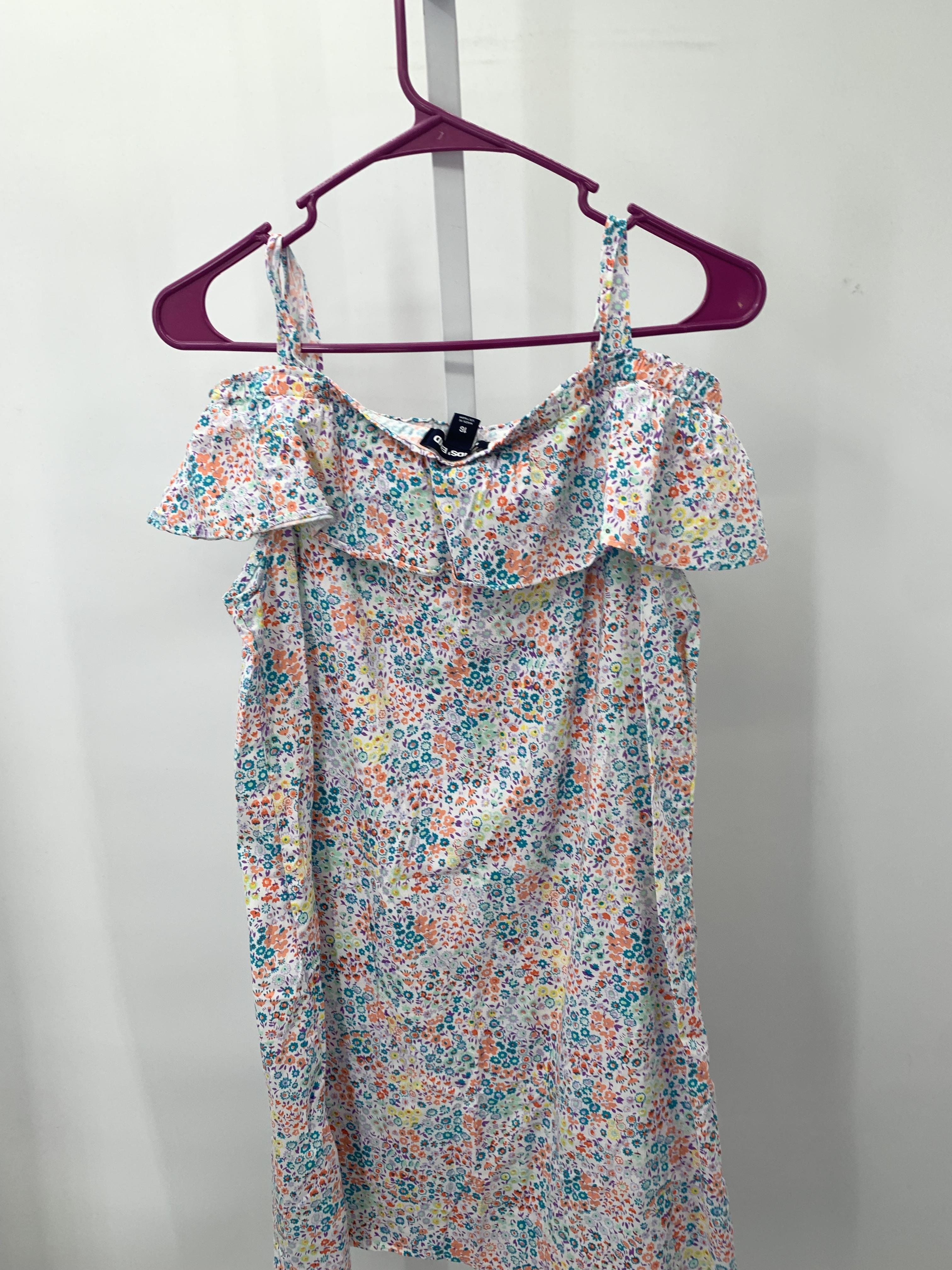 Lands End Size 16 Girls Short Sleeve Dress