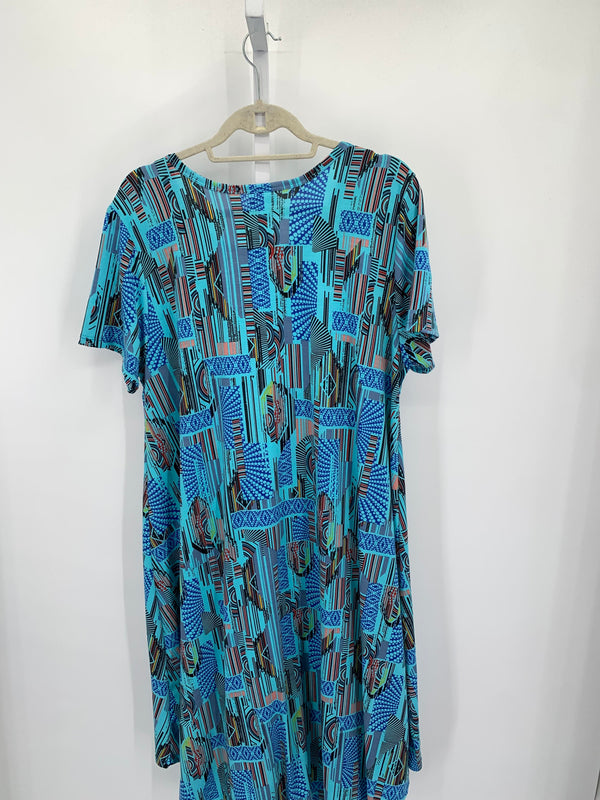 Lularoe Size Extra Large Misses Short Sleeve Dress