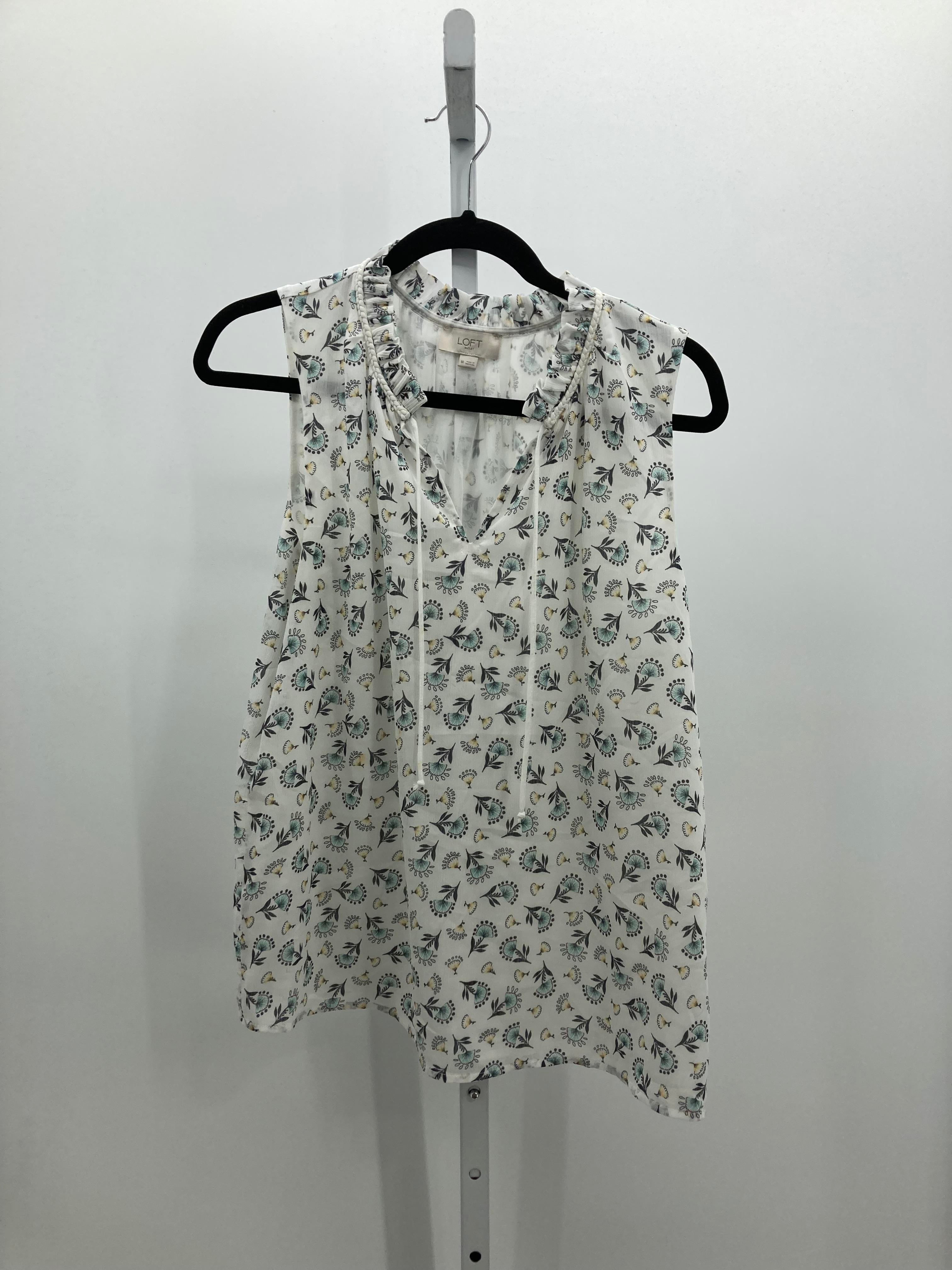 Loft Size Medium Misses Sleeveless Shirt