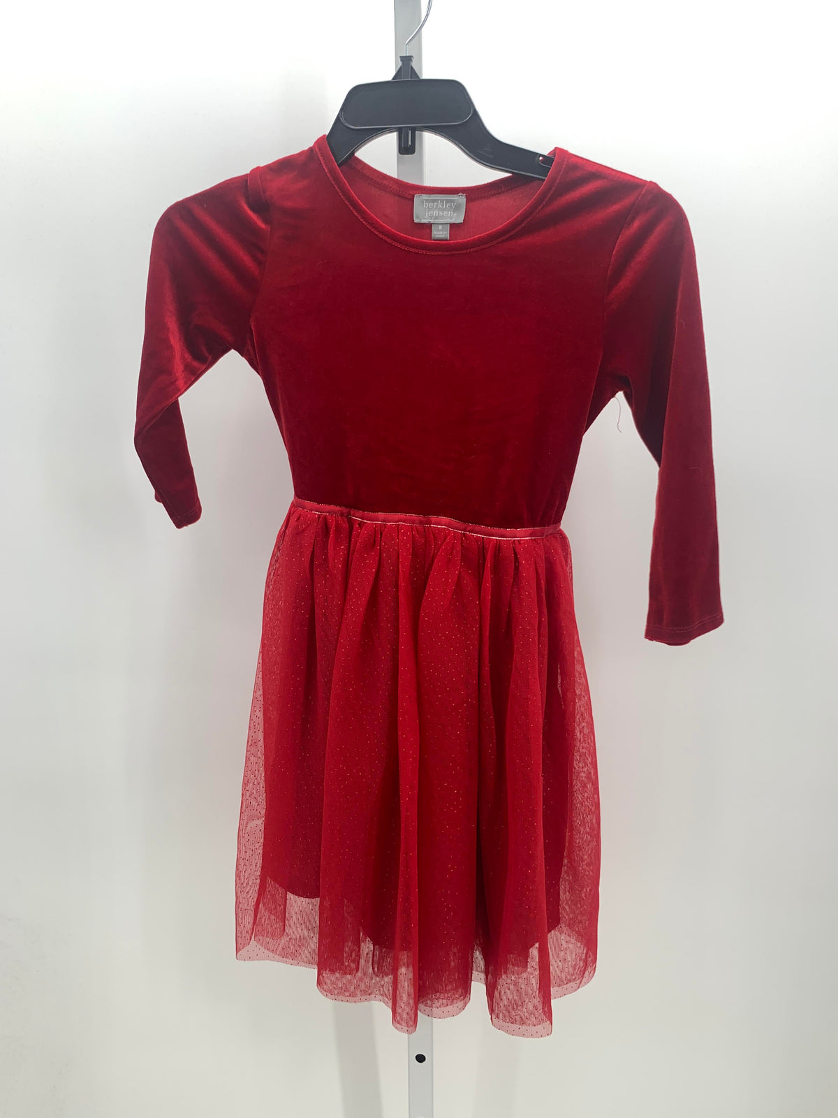 Berkley Jensen Size 8 Girls Long Sleeve Dress