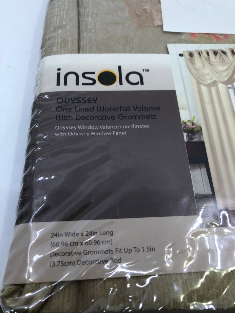 NIP INSOLA WATERFALL VALANCE.
