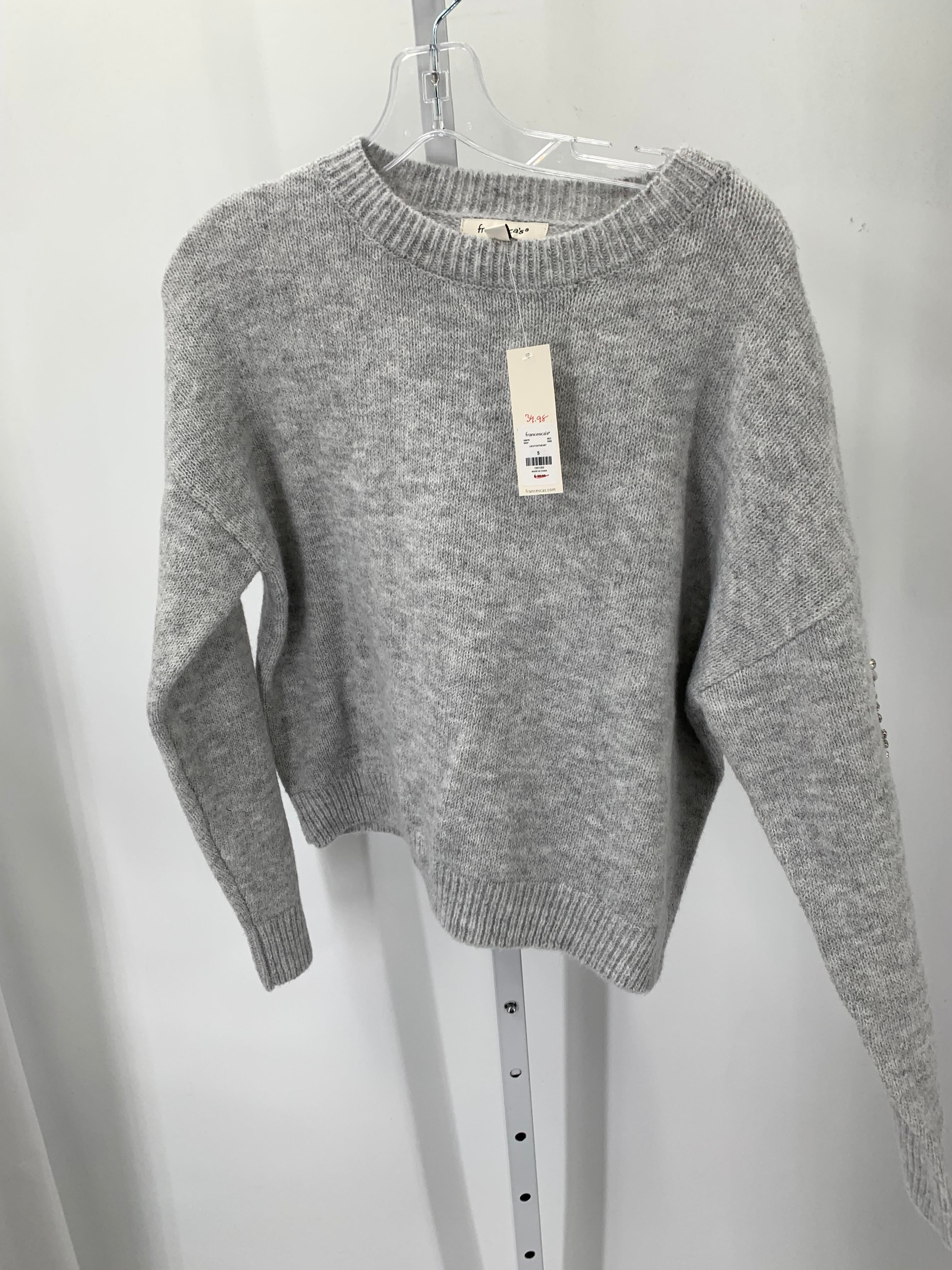 Size Small Juniors Long Sleeve Sweater
