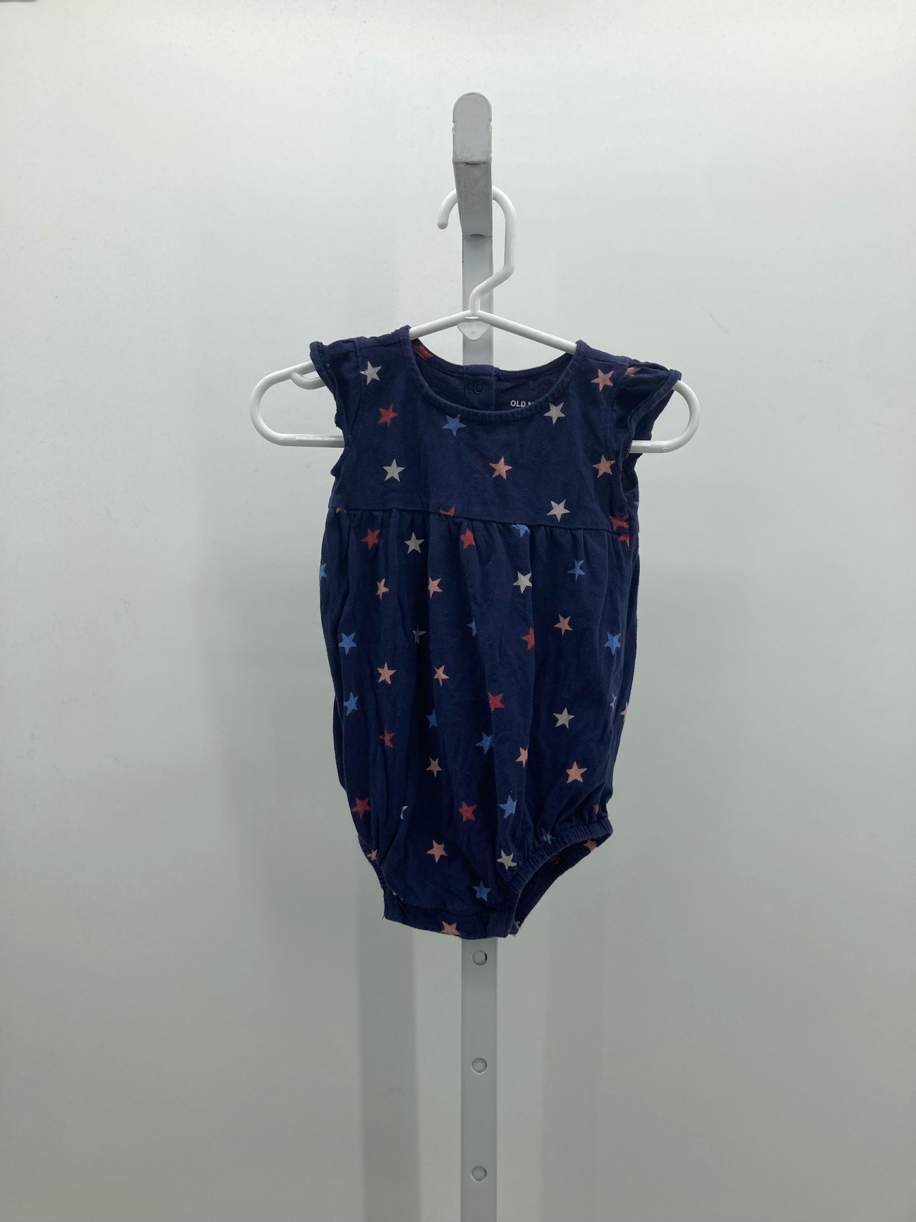 Old Navy Size 6-12 mon Girls Short Slv. Romper