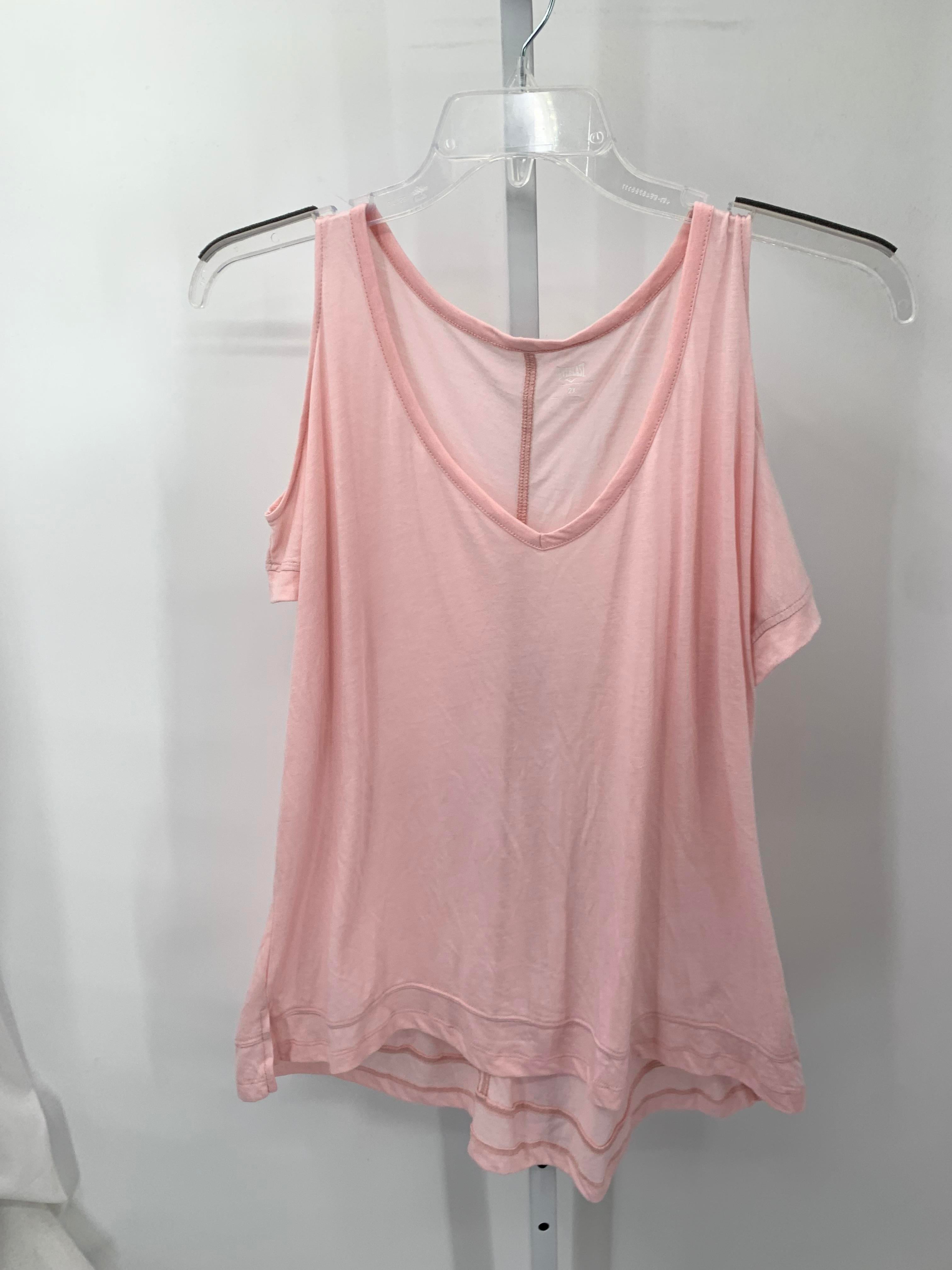Everlast Size 2X Womens Short Sleeve Shirt