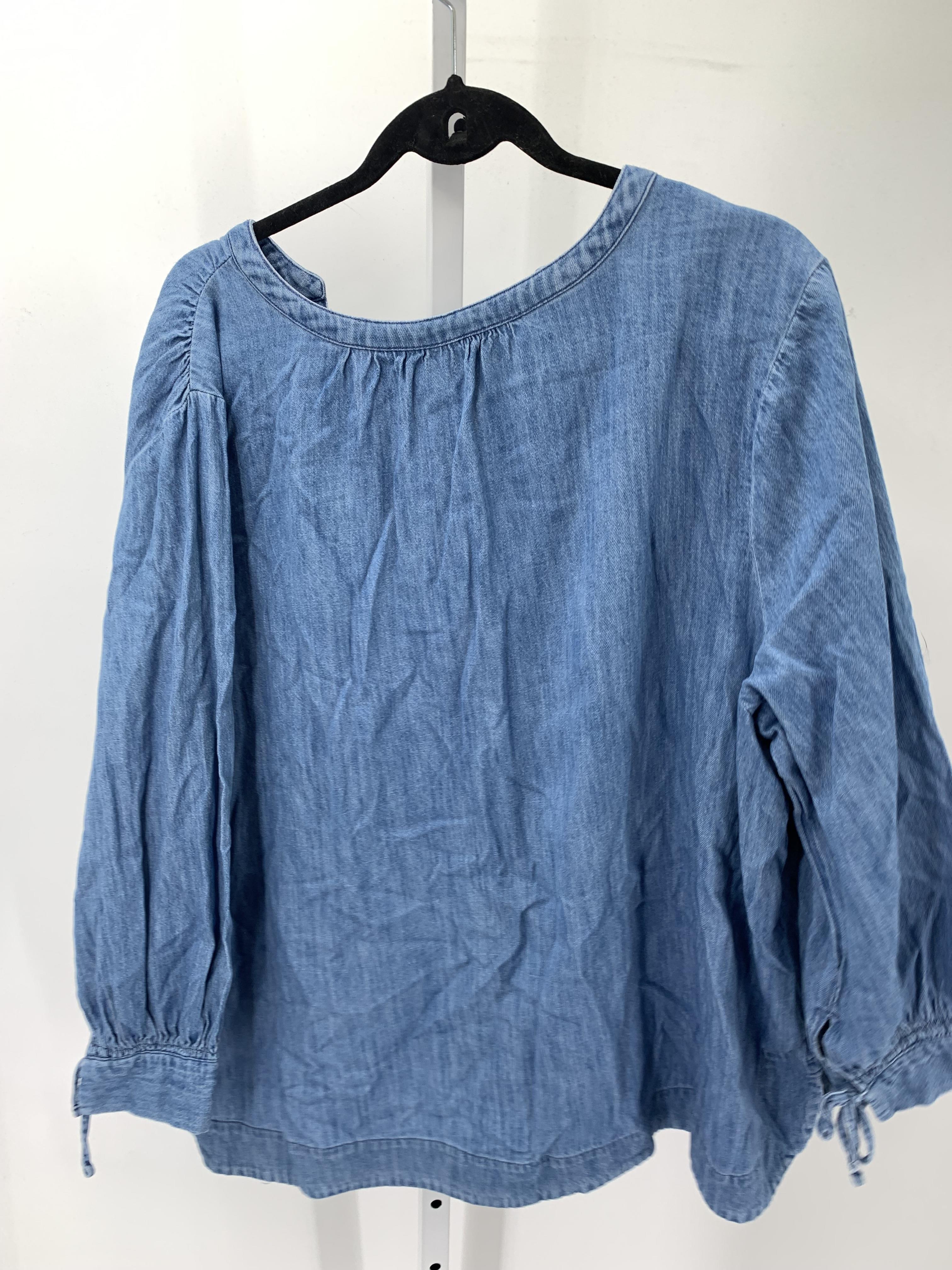 Old Navy Size XXL Misses Long Sleeve Shirt