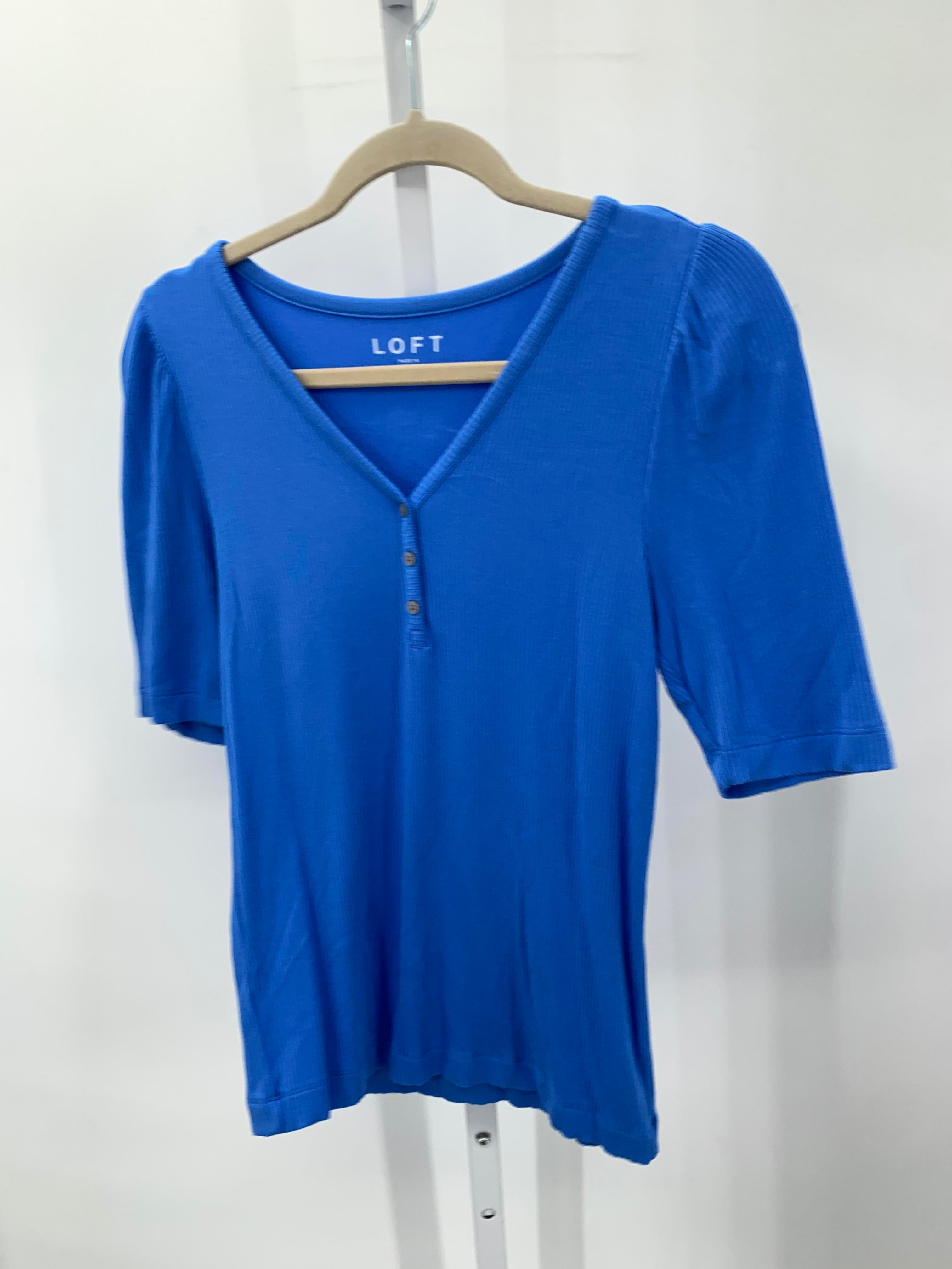 Loft Size Small Misses Short Sleeve Shirt