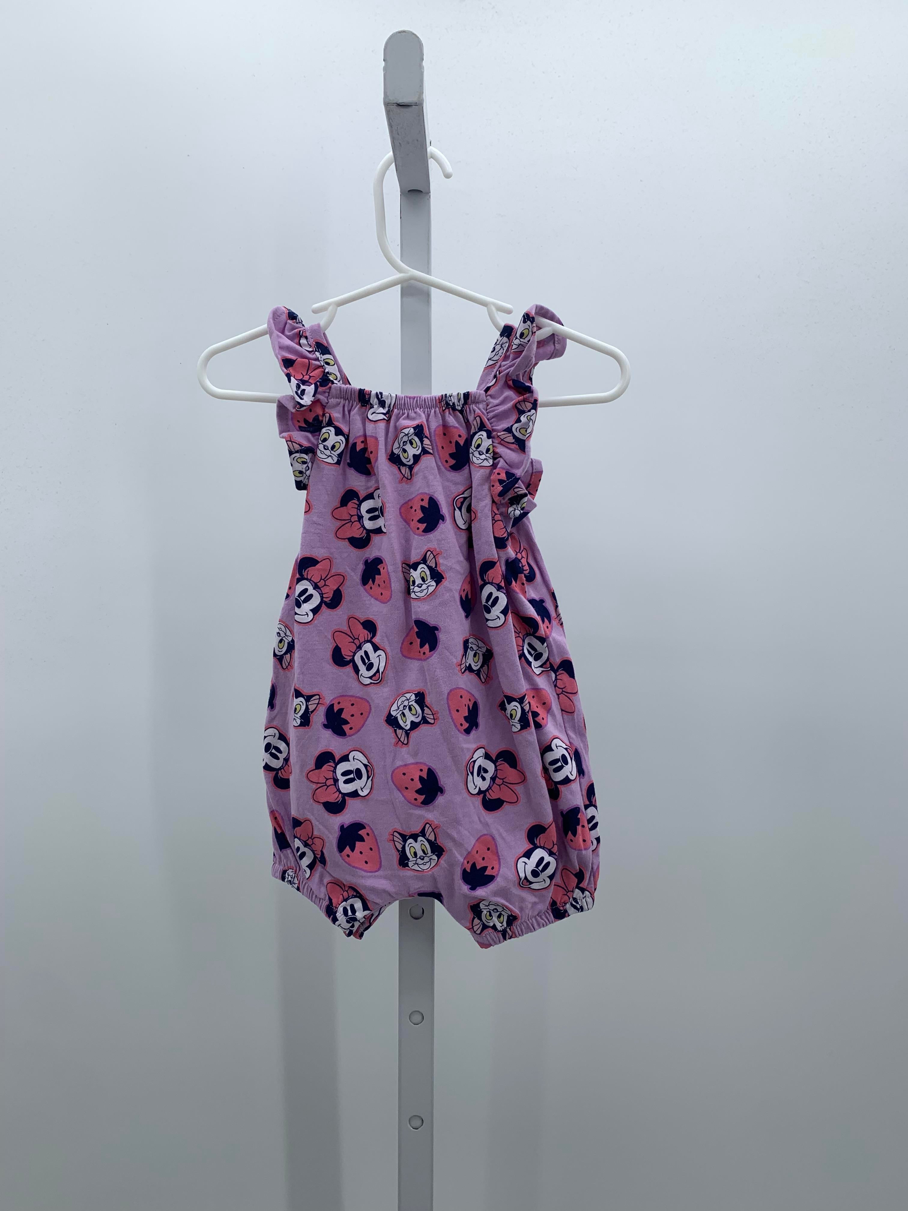 Disney Baby Size 3-6 Months Girls Sleeveless Romper