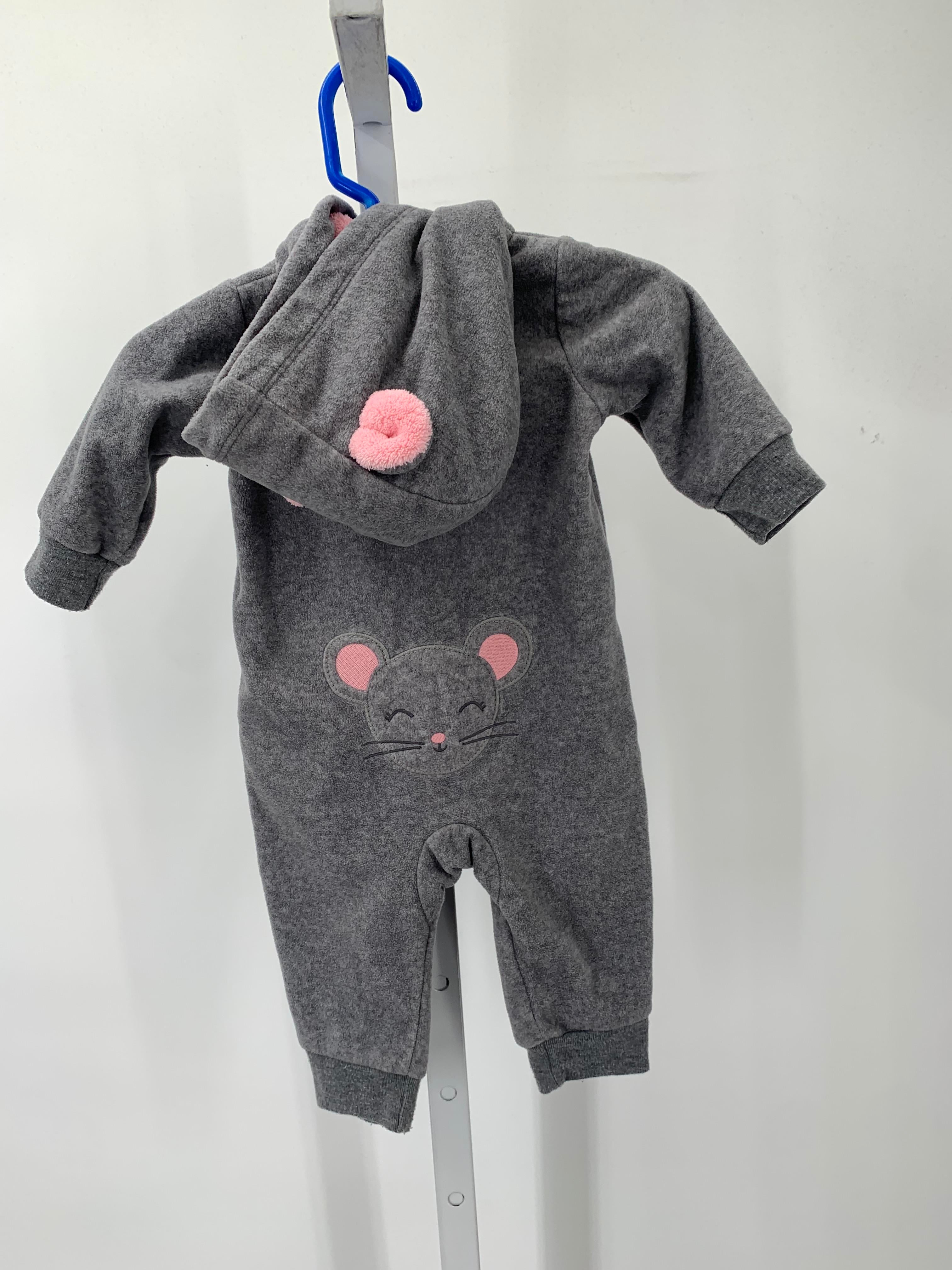 Carters Size 3 Months Girls Long Slv. Romper