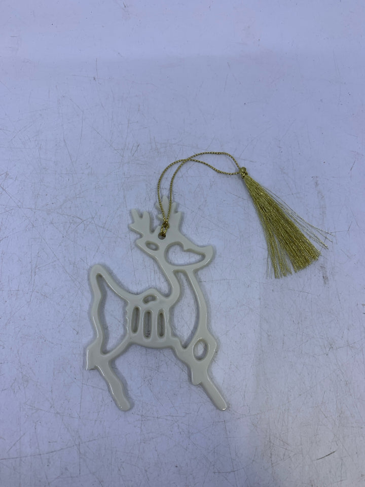 LENOX- IVORY PORCELAIN REINDEER