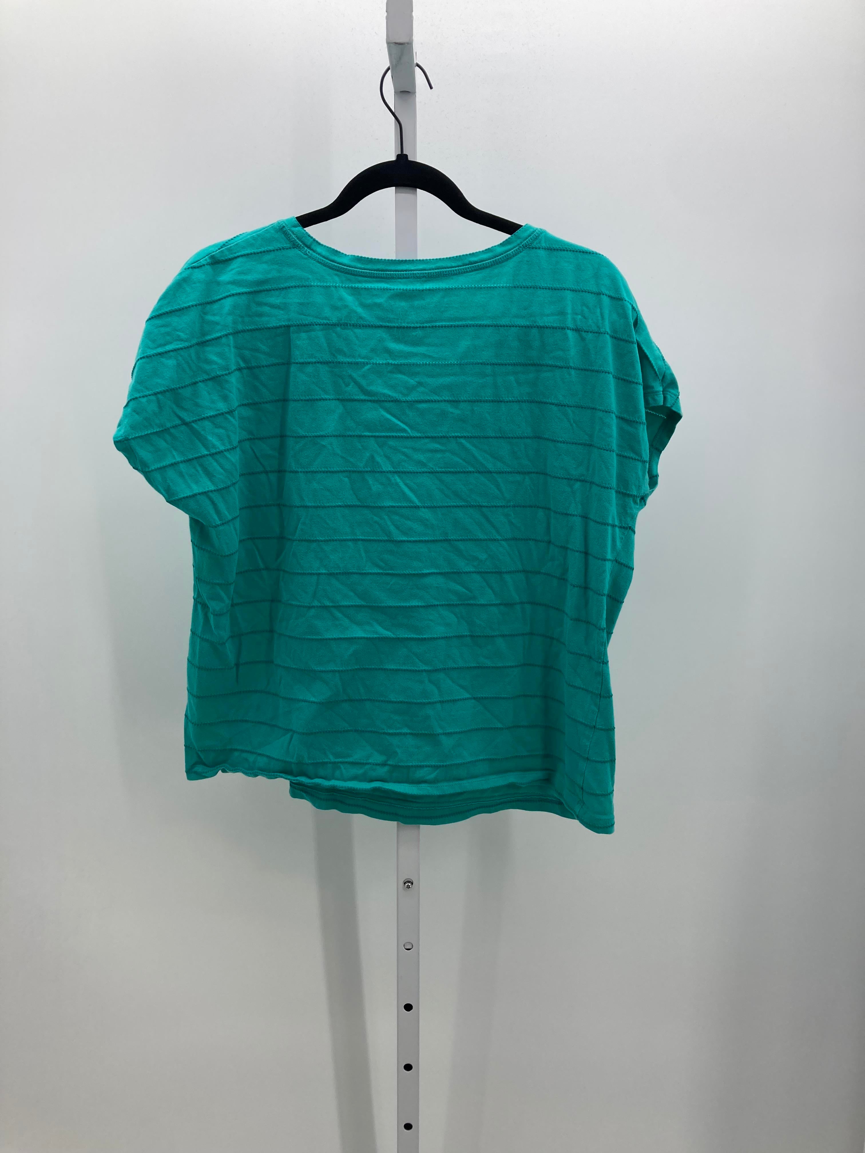 Liz Claiborne Size X Large Petite Petite Short Sleeve Shirt