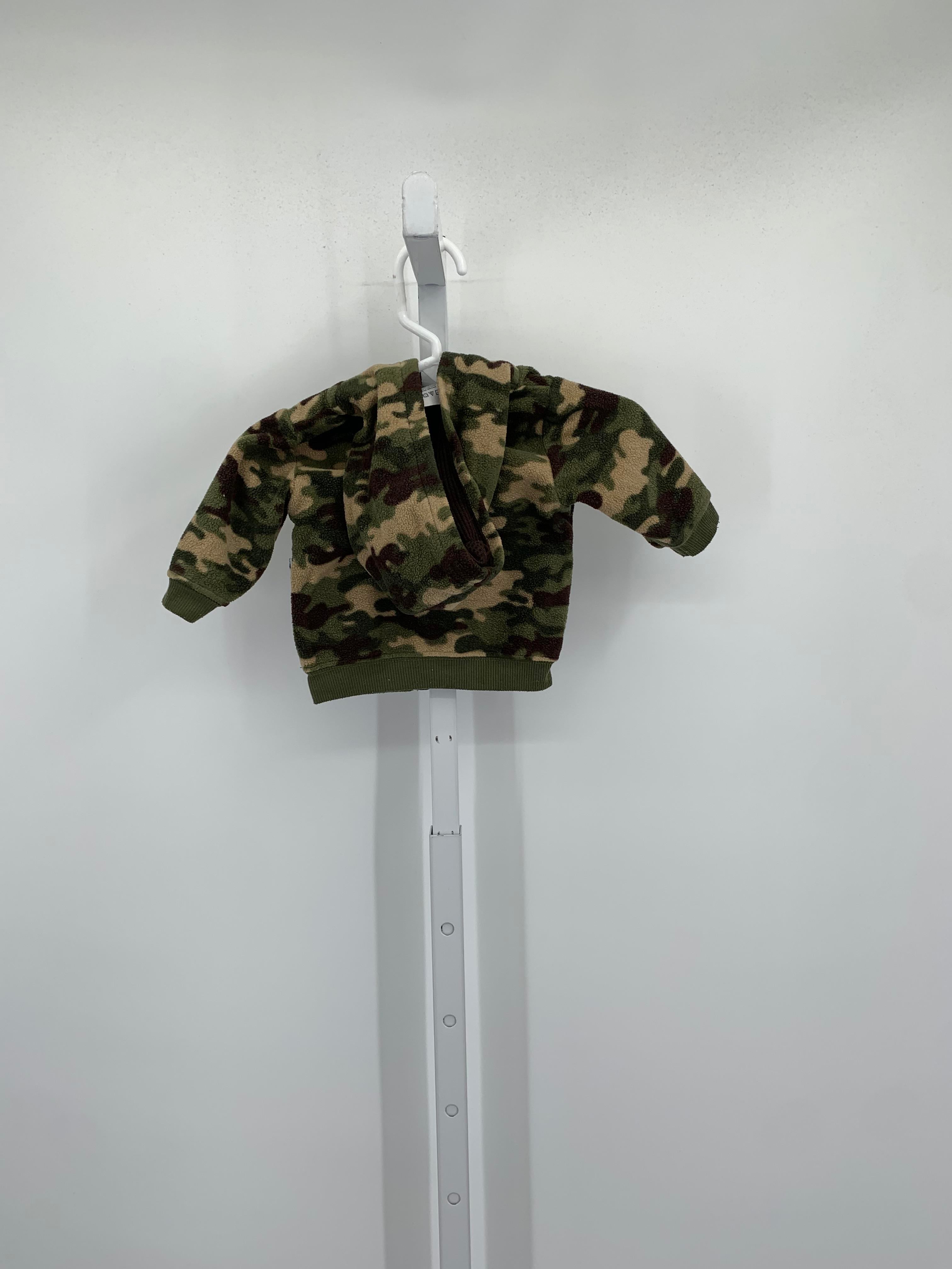 CAMO HOODED FLEECE