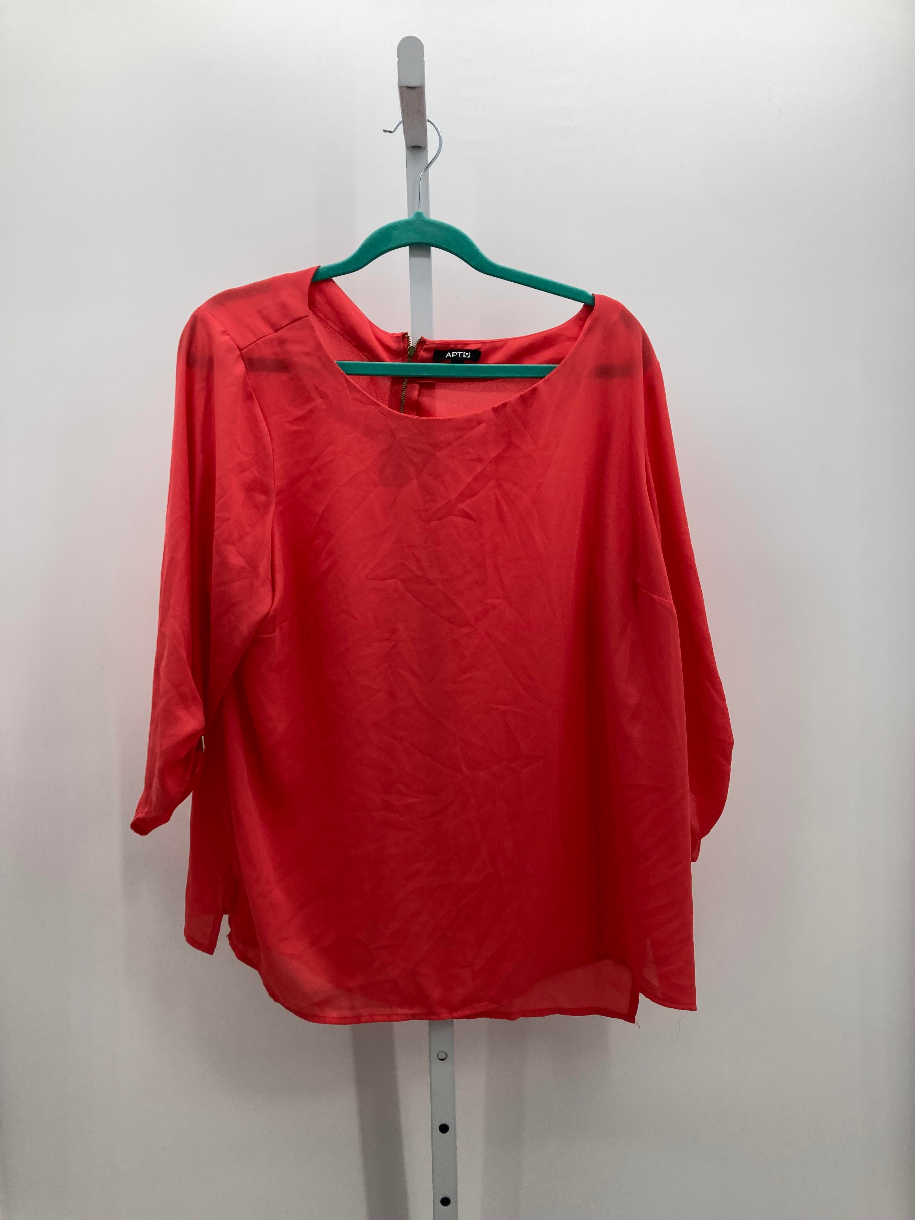 Apt. 9 Size Extra Large Misses 3/4 Sleeve Shirt