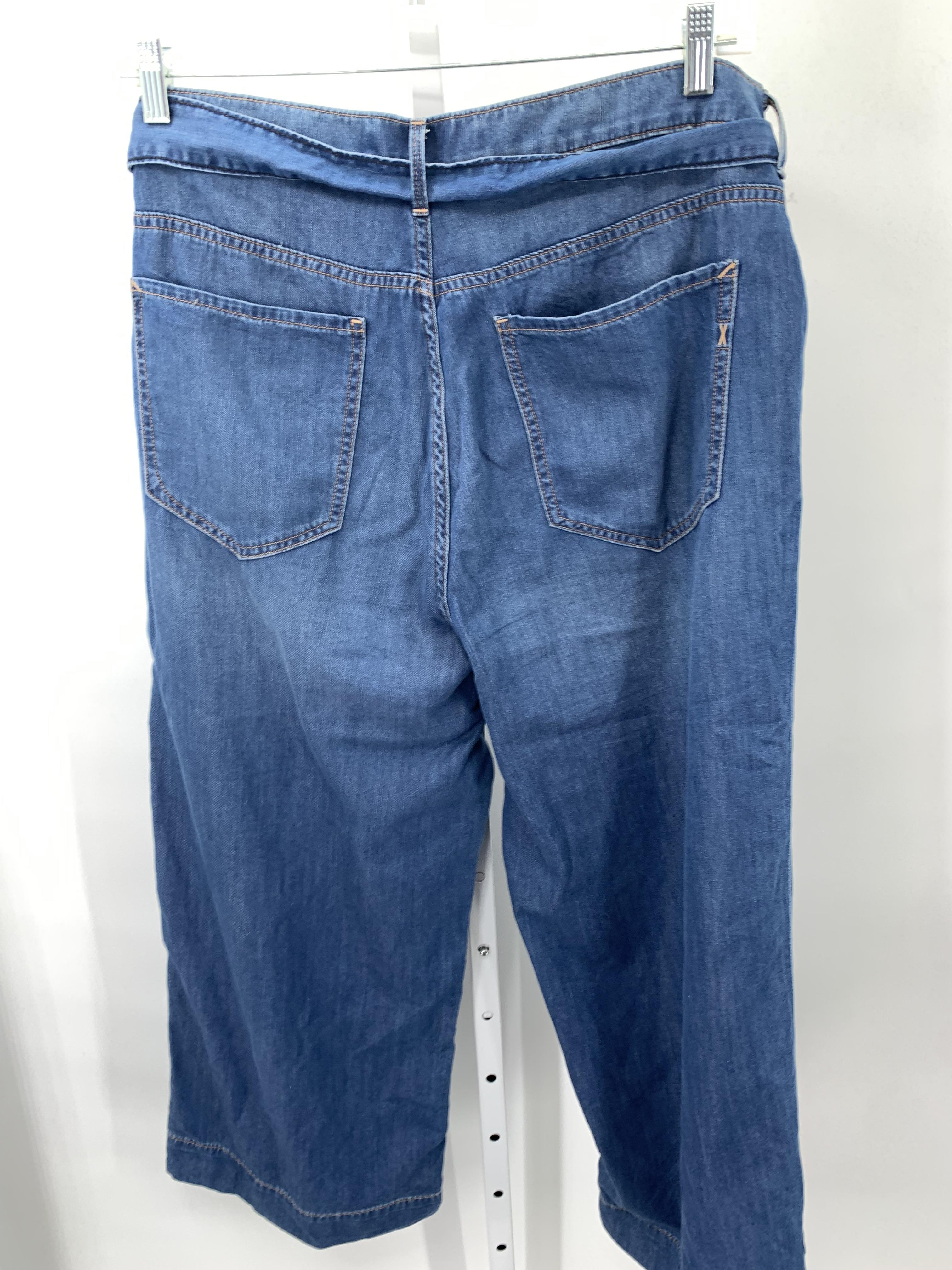 Express Size 16 Misses Cropped Jeans
