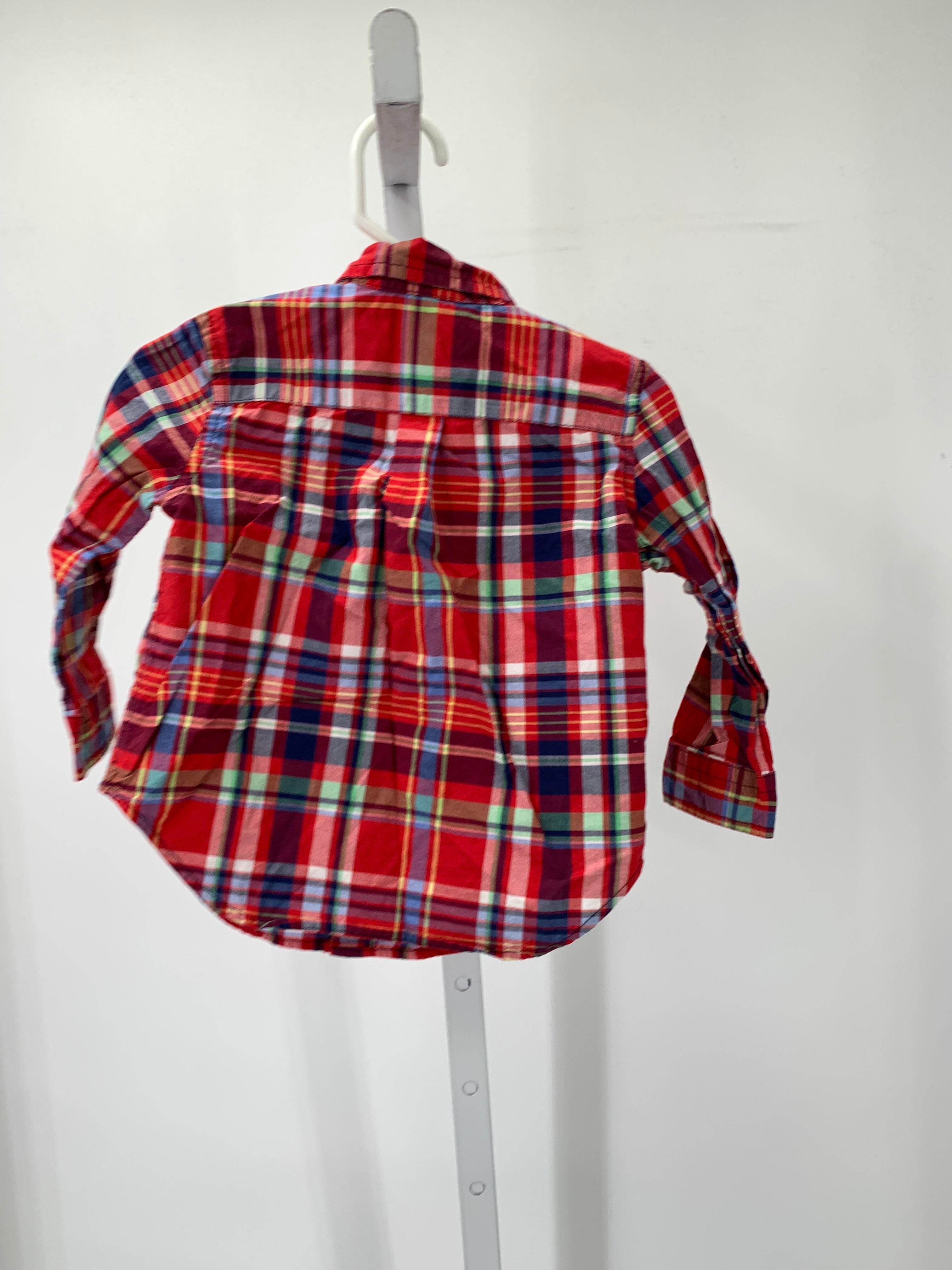 PLAID BTN DOWN