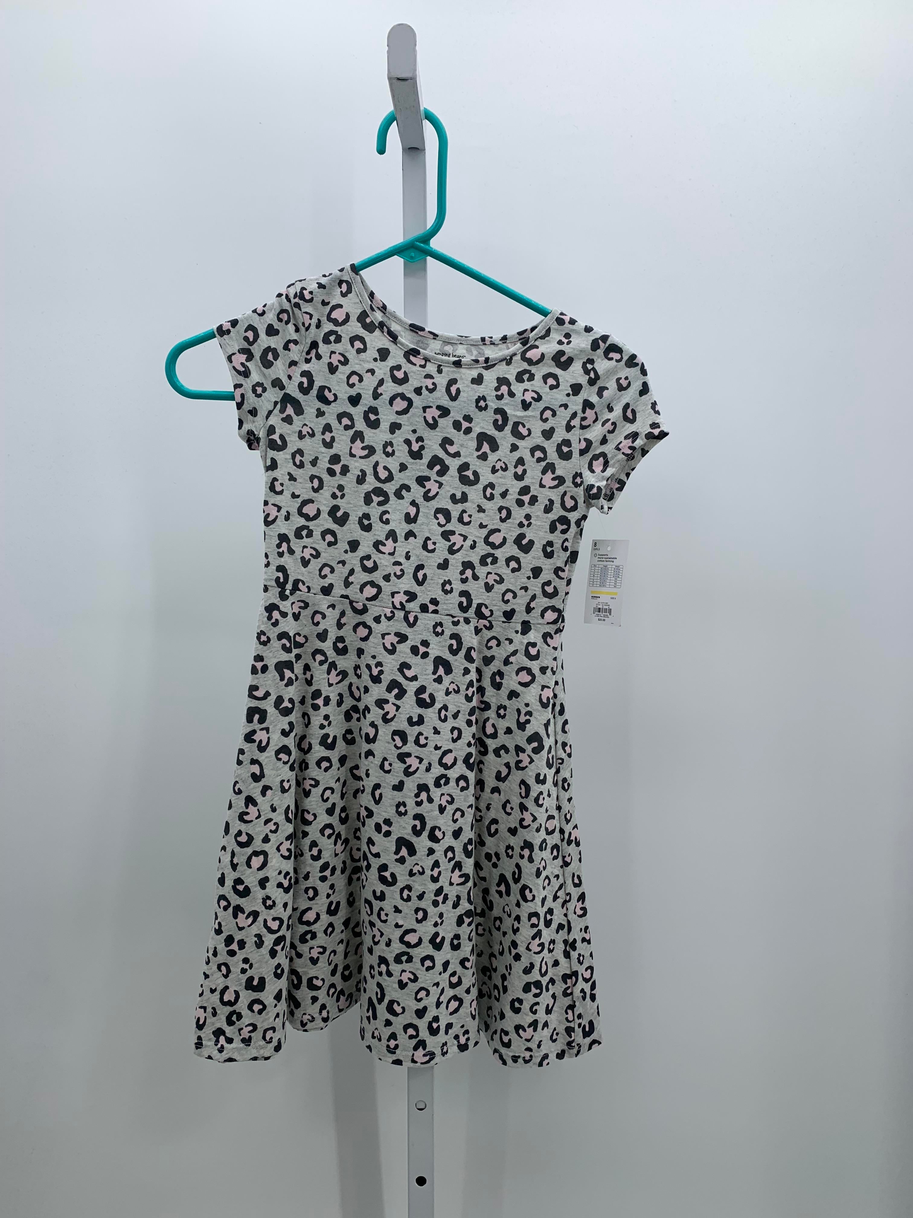 Jumping Beans Size 8 Girls Short Sleeve Dress